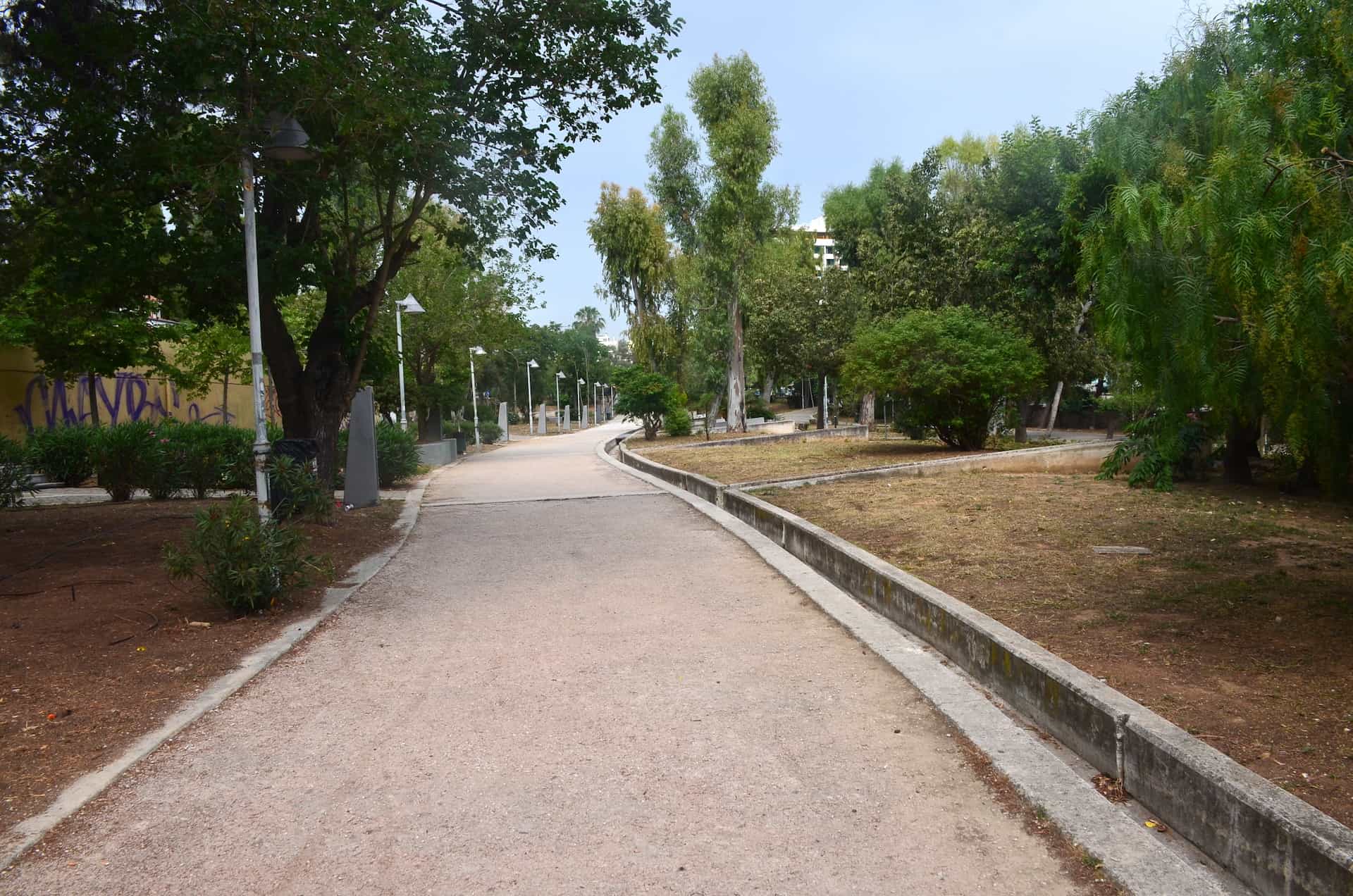 Rizari Park in Kolonaki, Athens, Greece