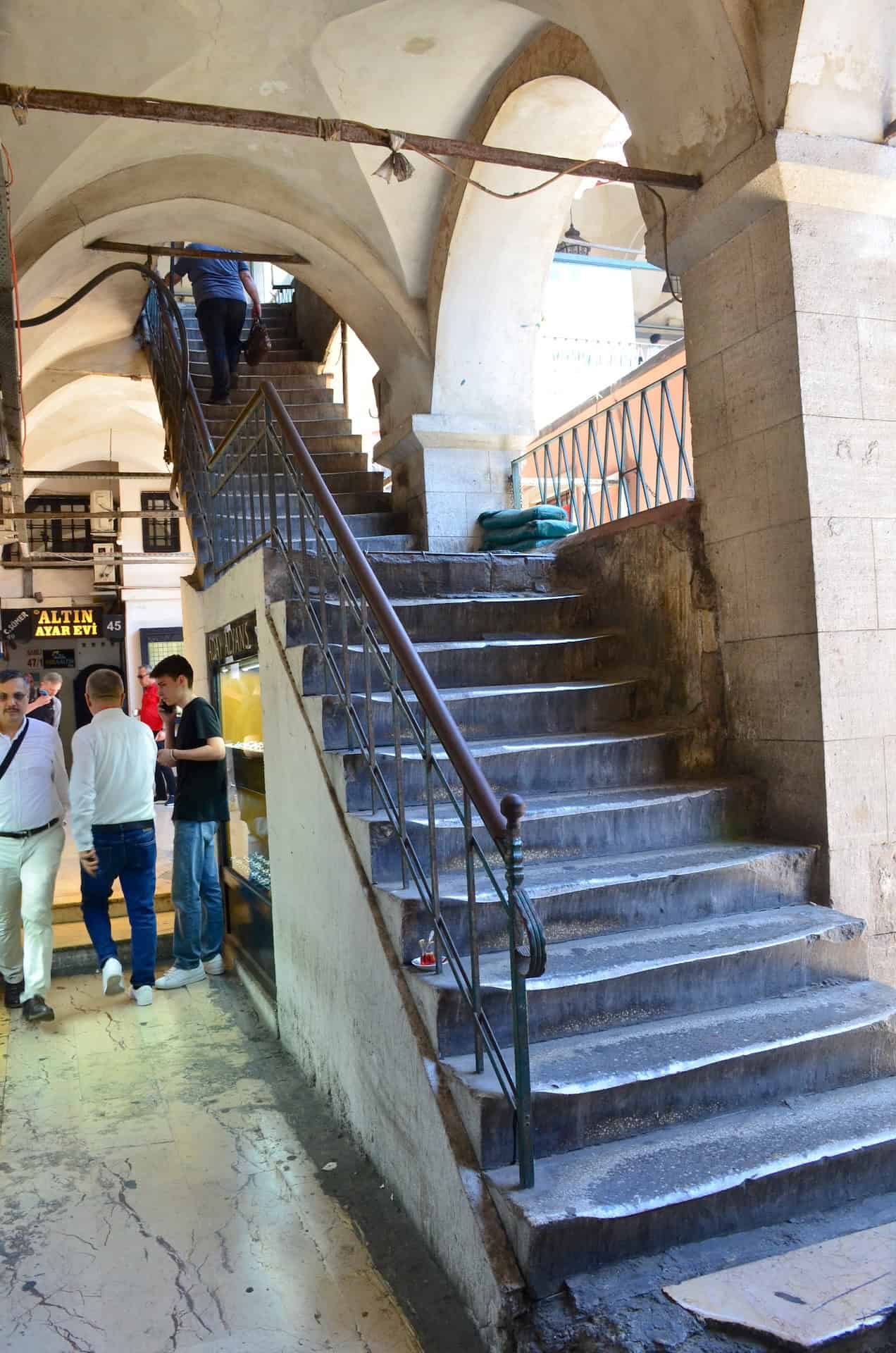 Stairs of Çuhacı Han