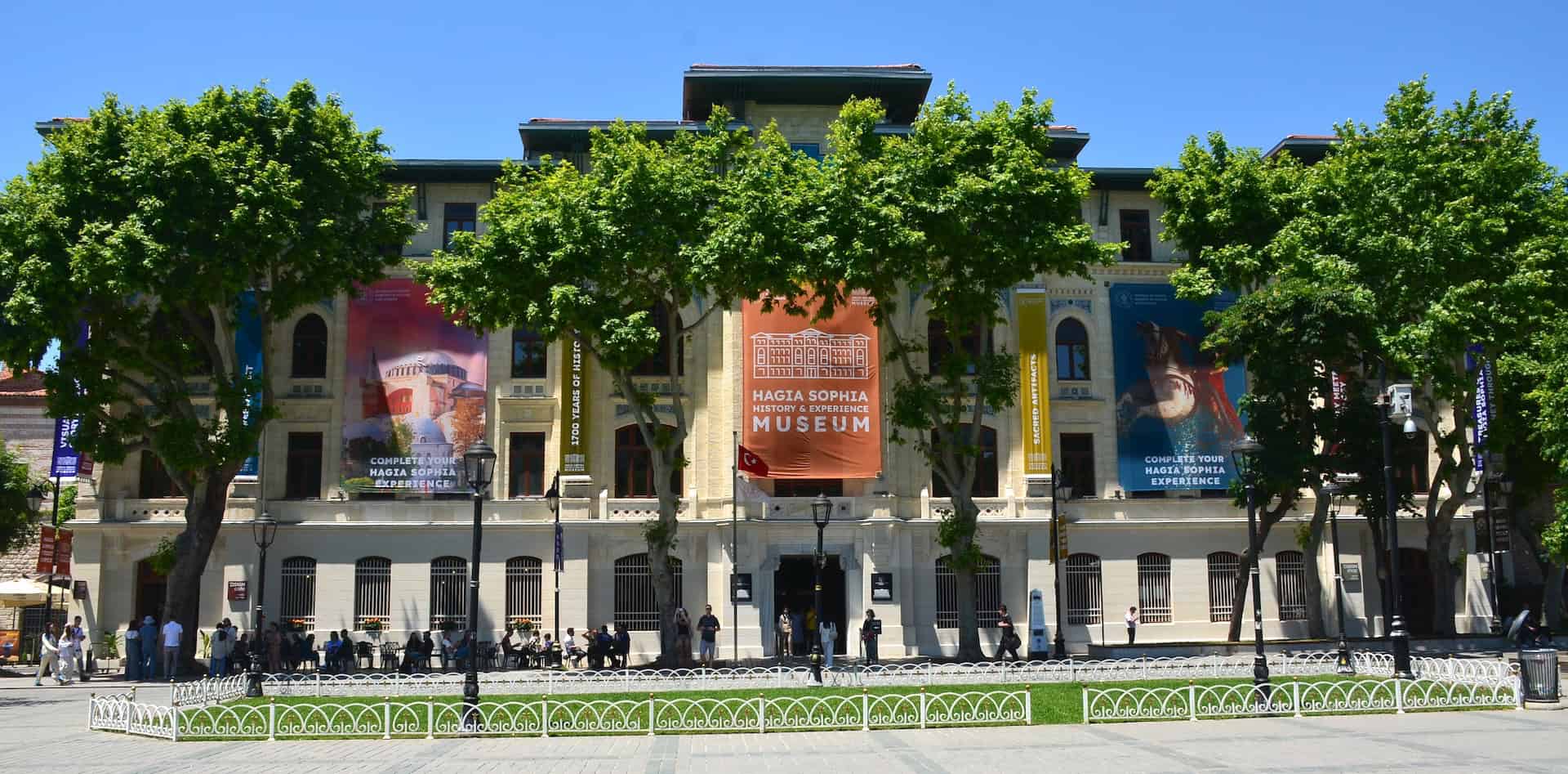 Kadastro Building on the Hippodrome of Constantinople in Sultanahmet, Istanbul, Turkey