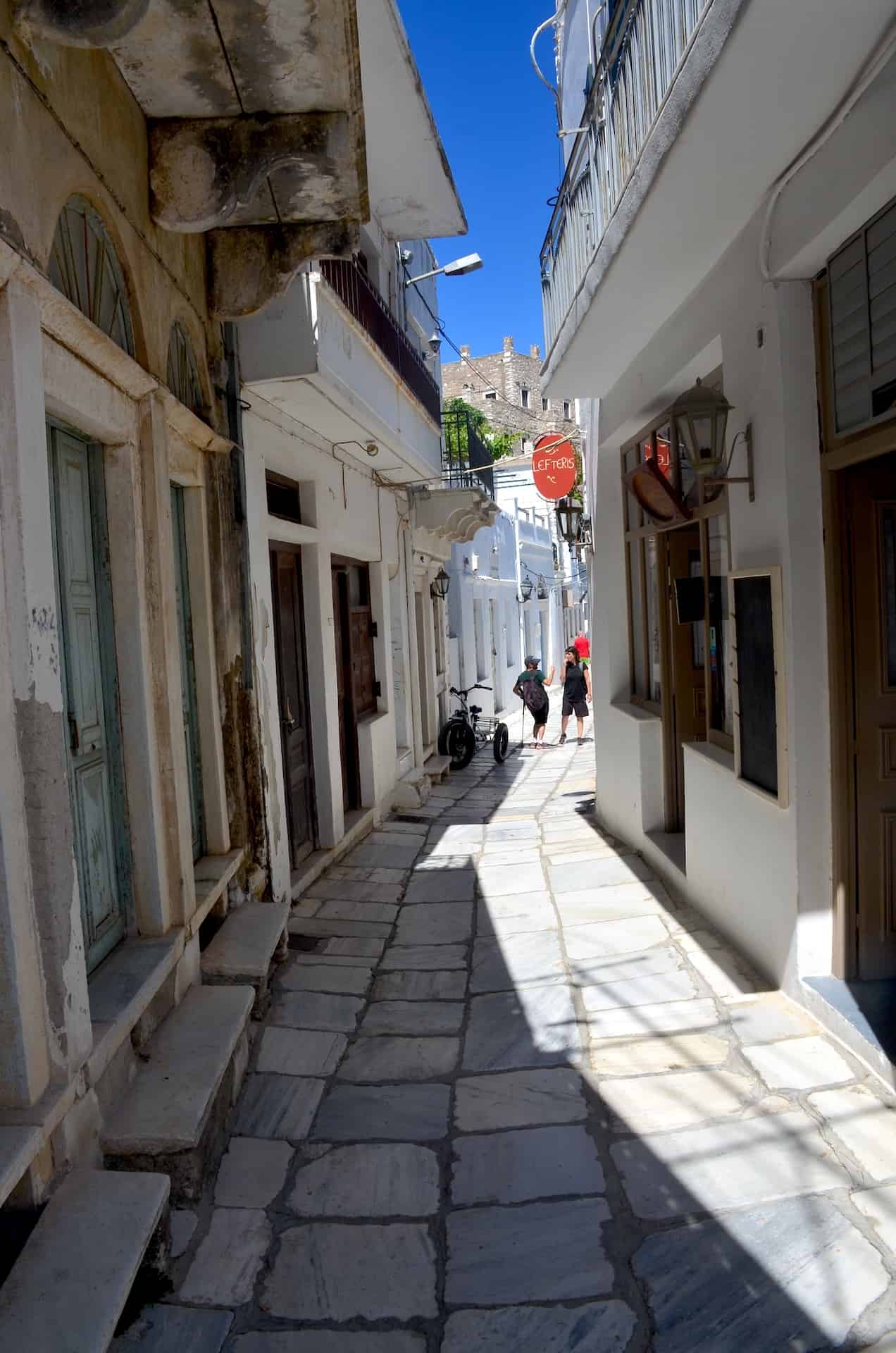 Alley in Apeiranthos, Naxos