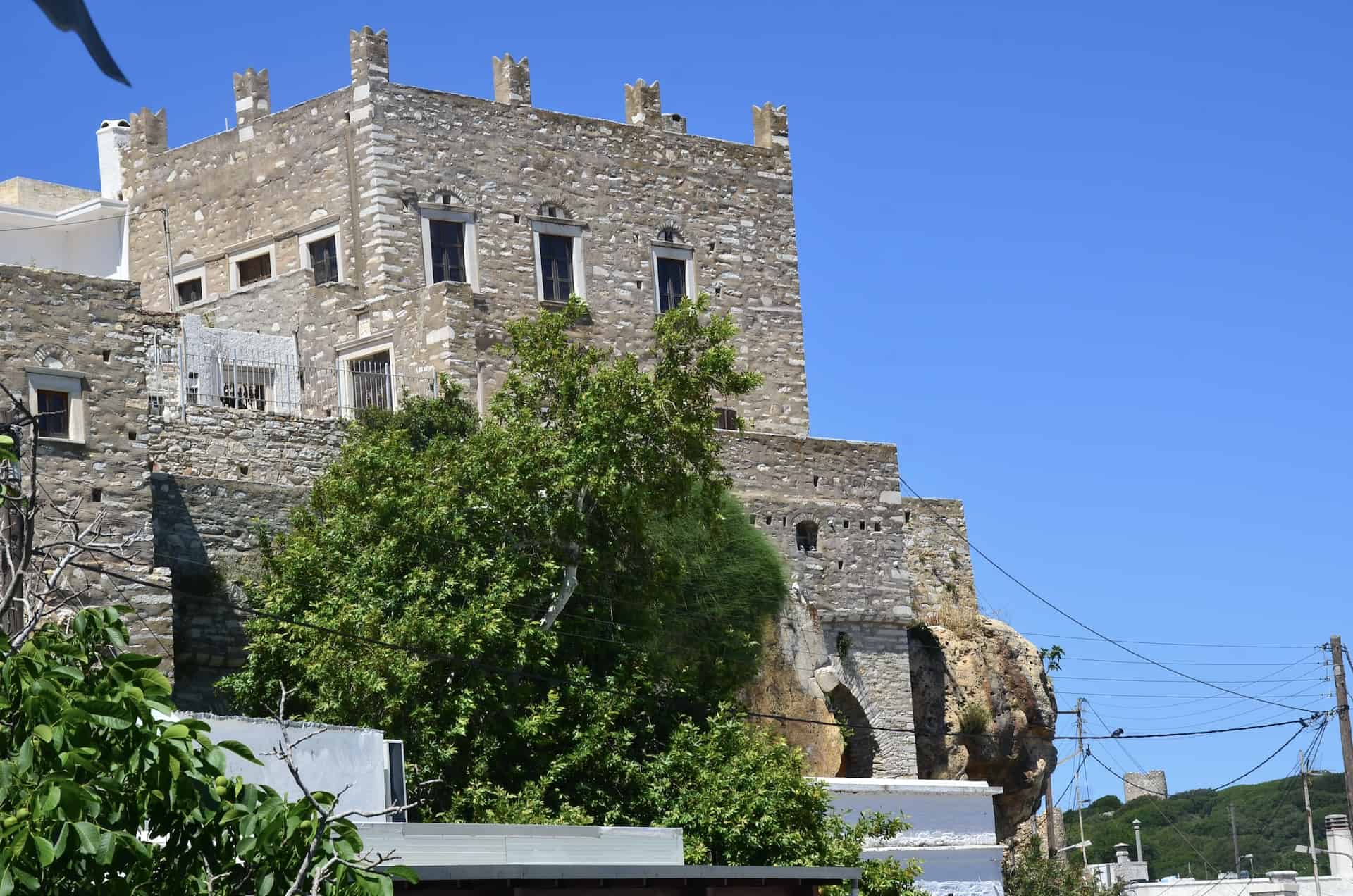 Zevgoli Tower in Apeiranthos, Naxos