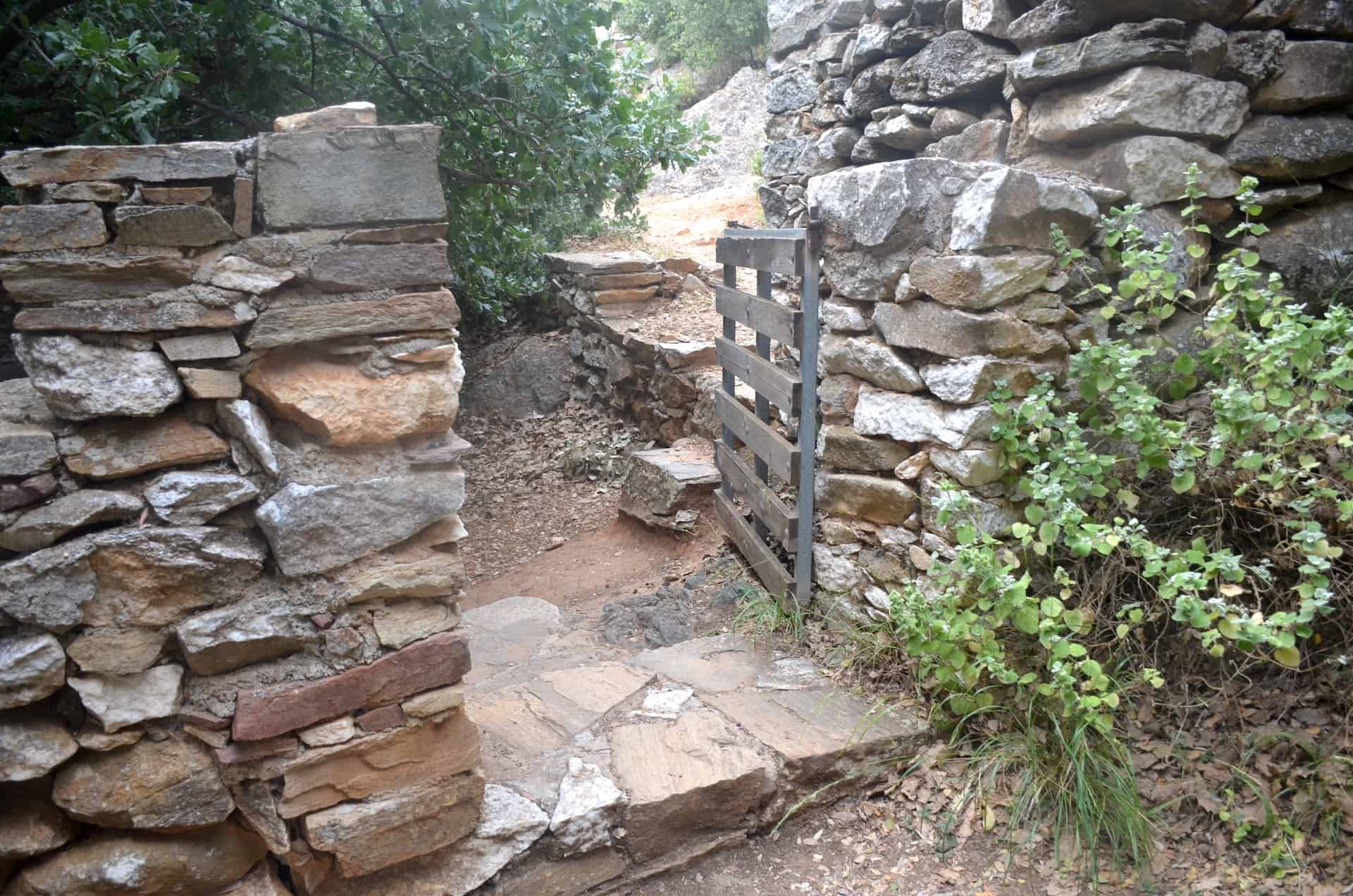 Gate to the Kouros of Flerio