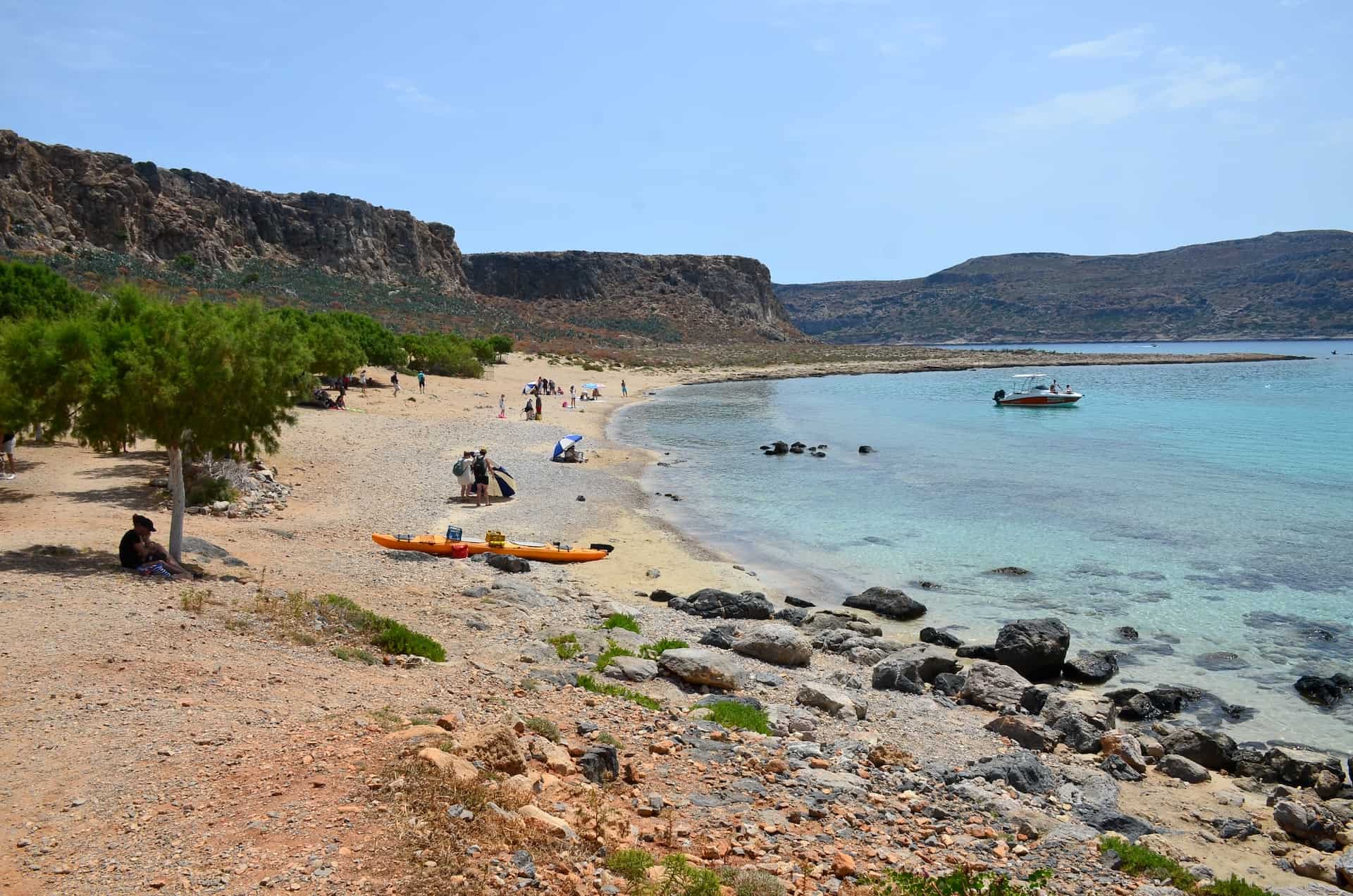 Beach at Gramvousa, Crete