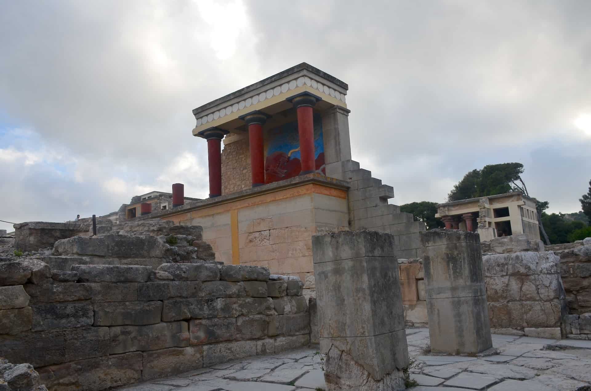 North Passage at Knossos, Crete, Greece