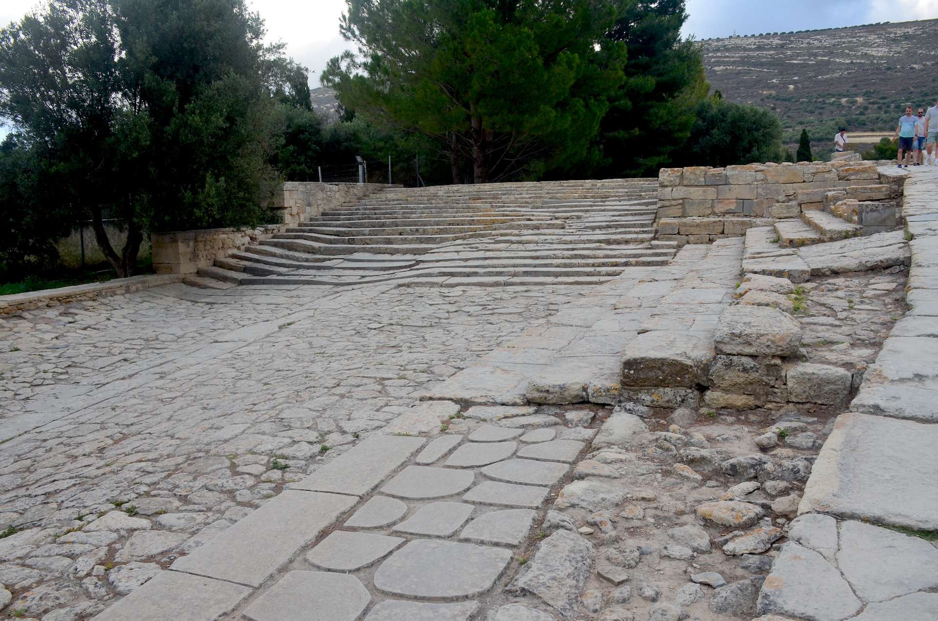 Theatral Area at Knossos, Crete, Greece