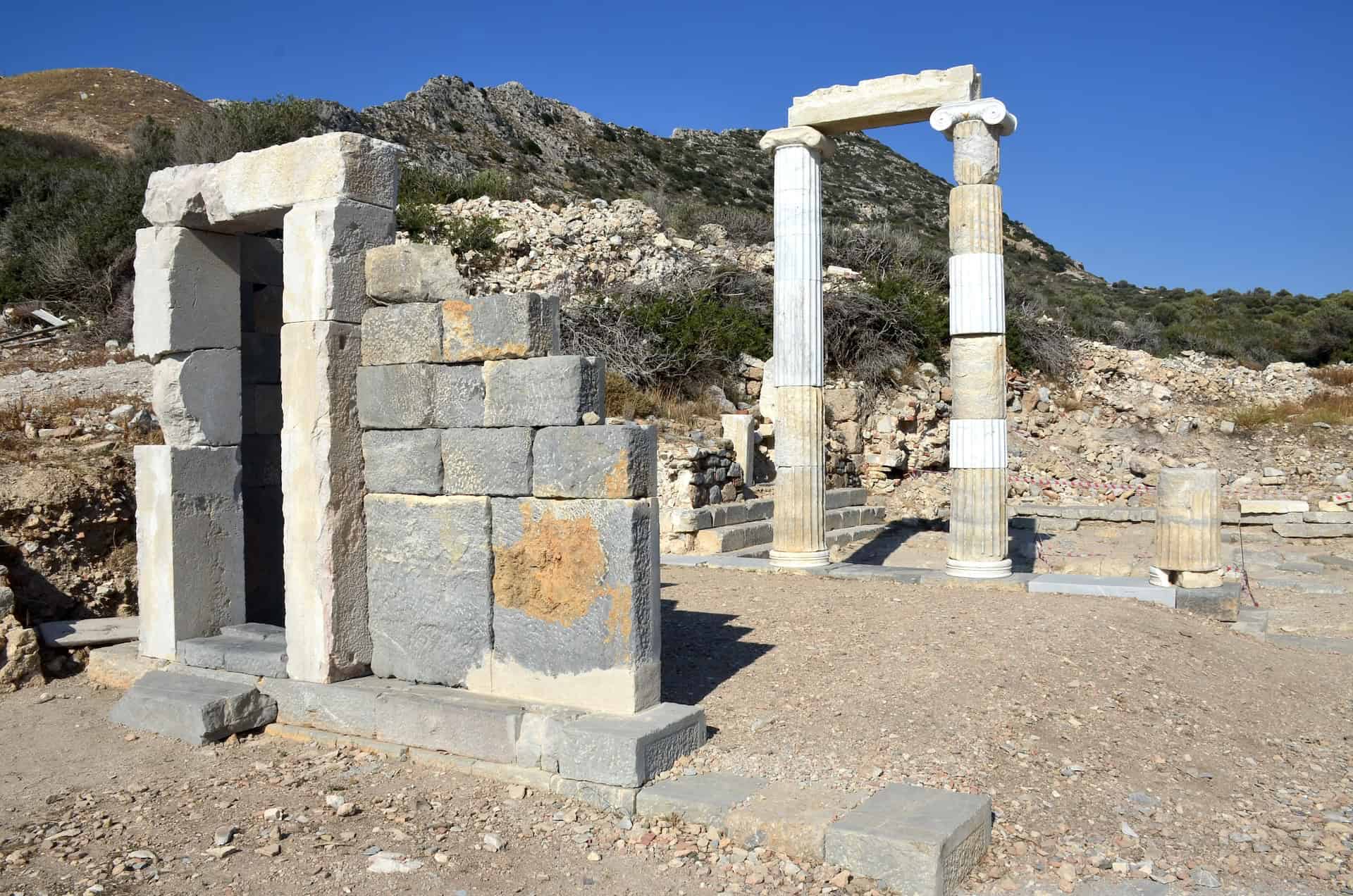 Propylon at Knidos on Datça Peninsula, Turkey