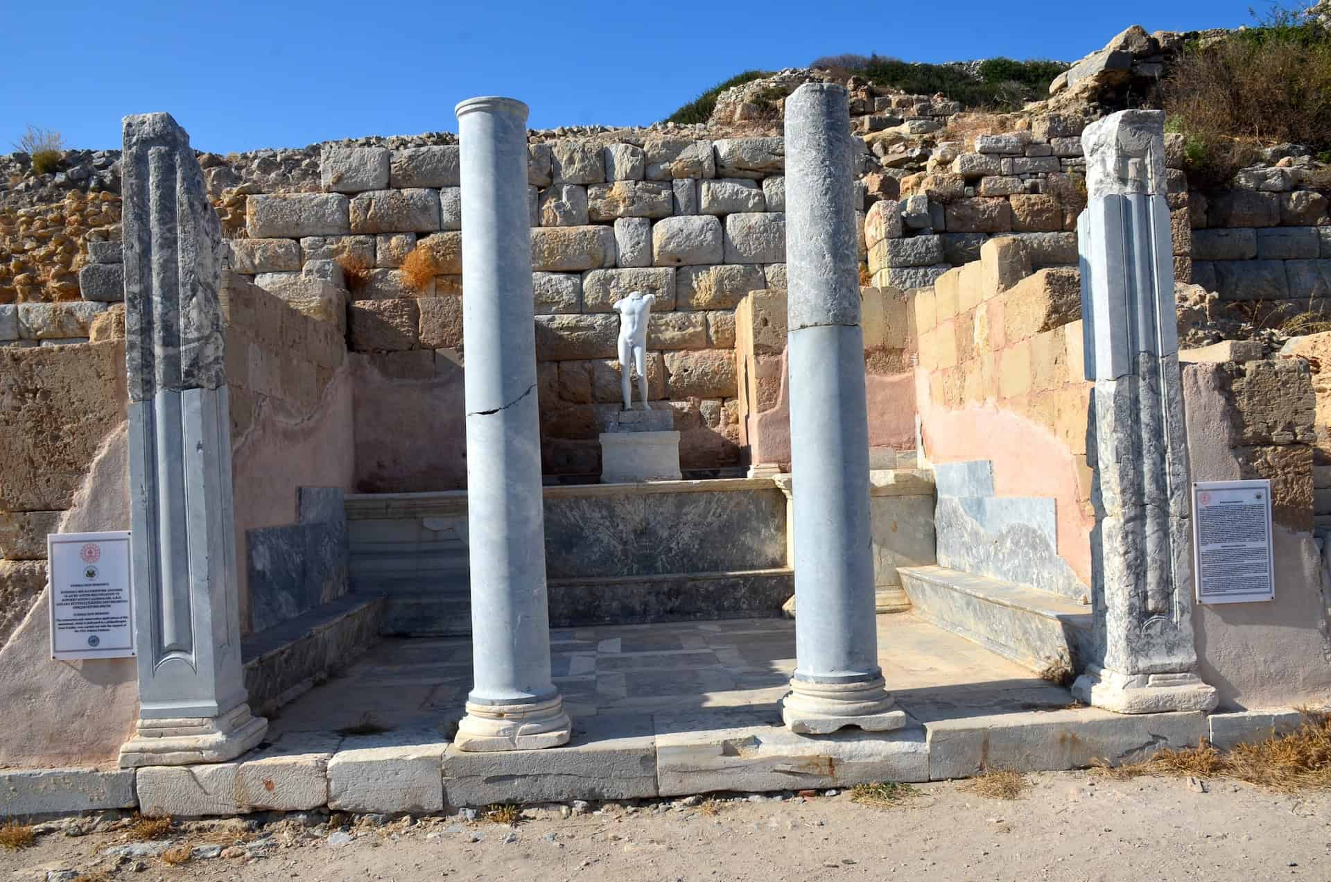 Heroon of Symmachos at Knidos on Datça Peninsula, Turkey