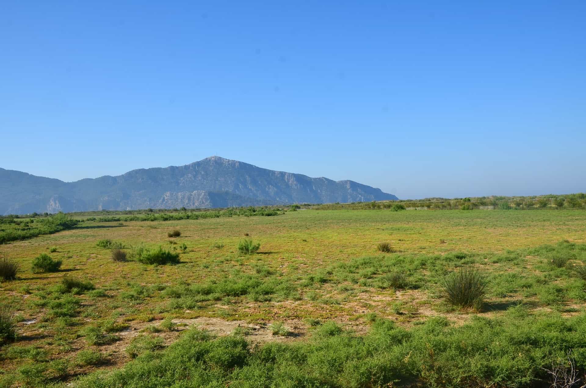 Scenery on the road to Kaunos