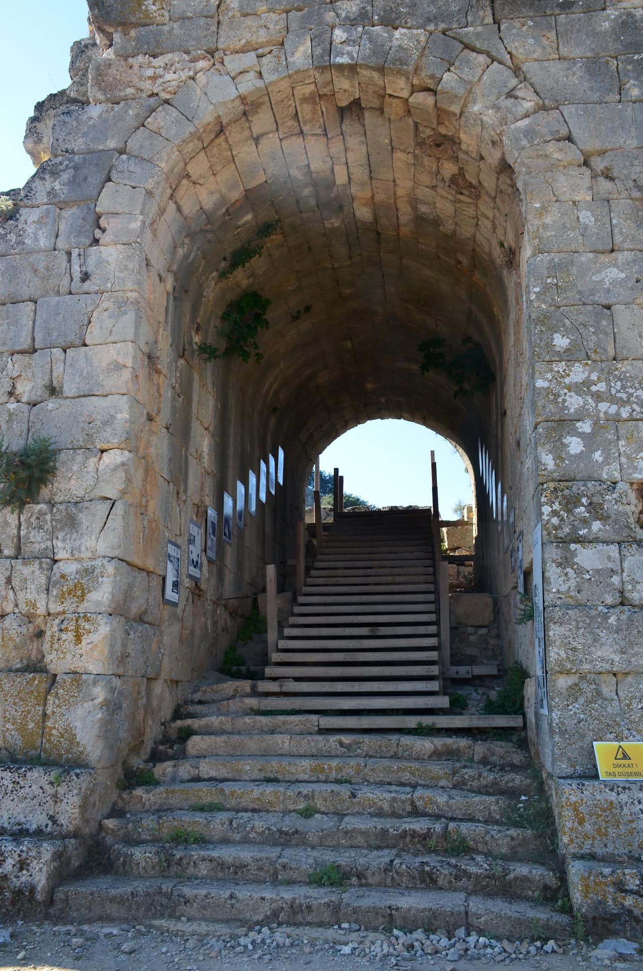 Entrance to the Theatre at Kaunos, Turkey