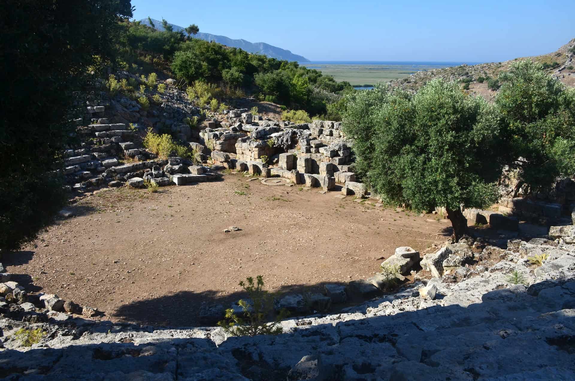 Theatre at Kaunos, Turkey