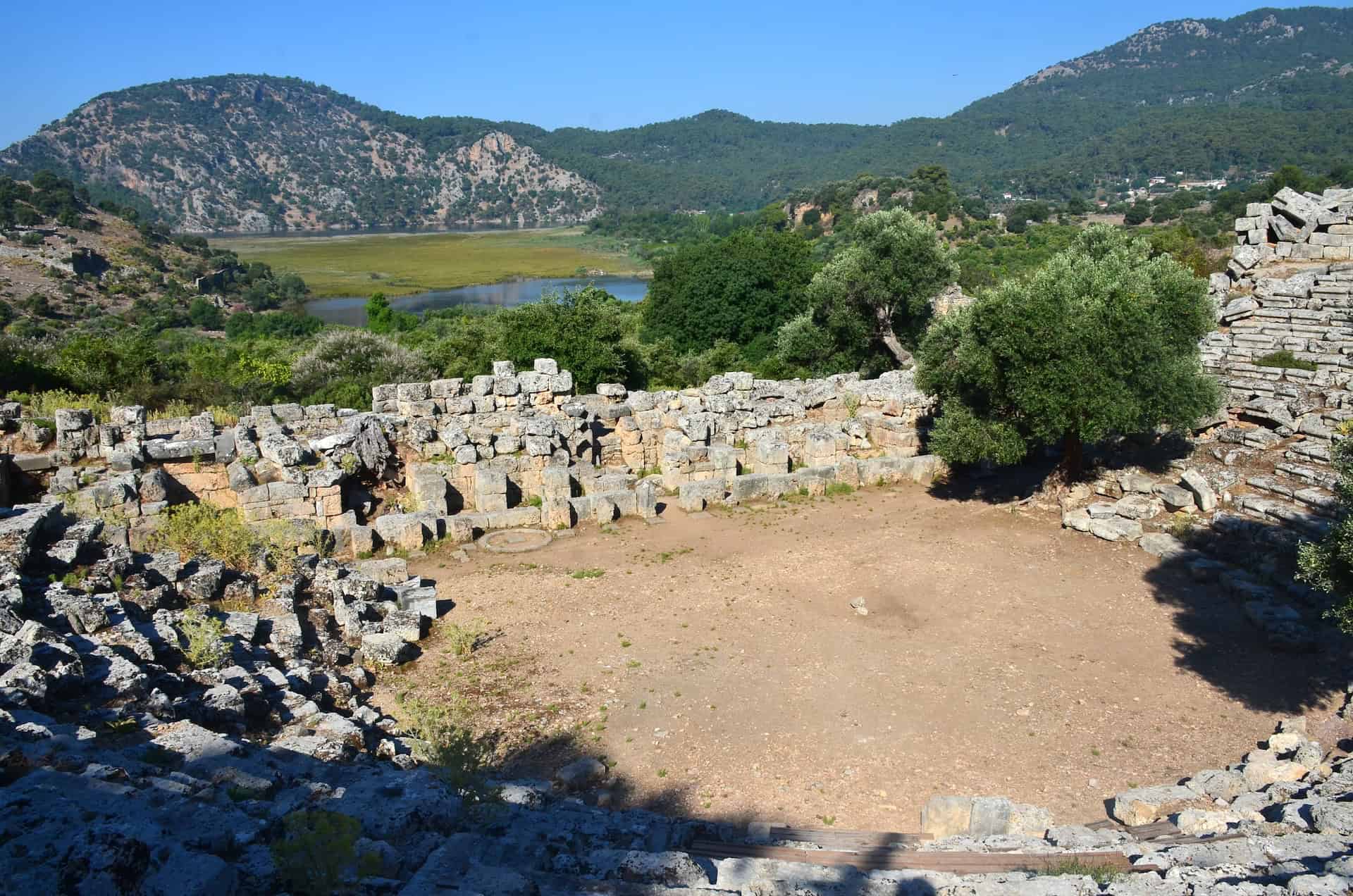 Theatre at Kaunos, Turkey