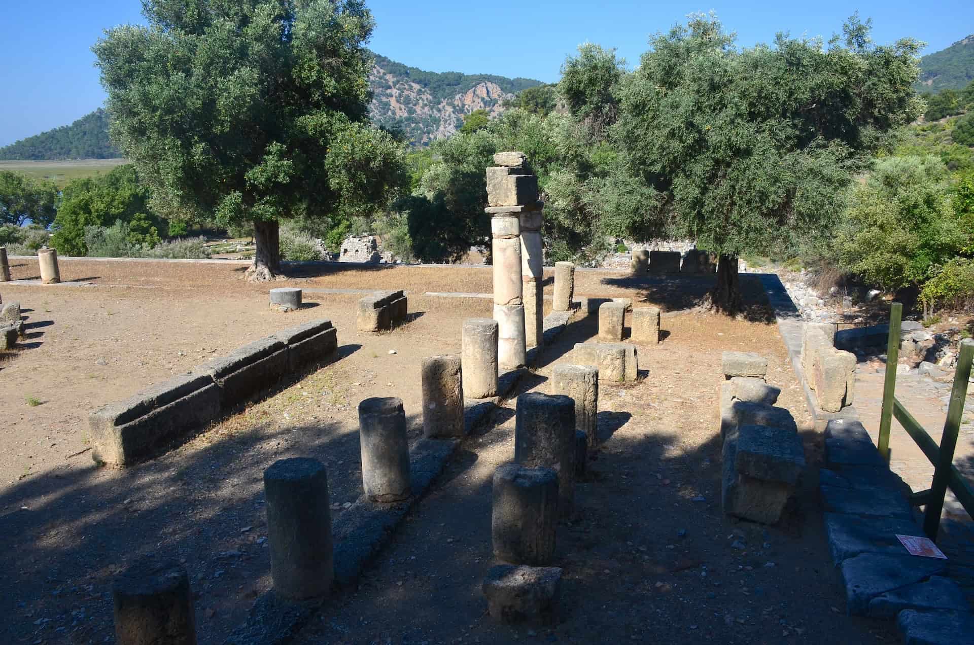 Colonnade of the Temple Terrace