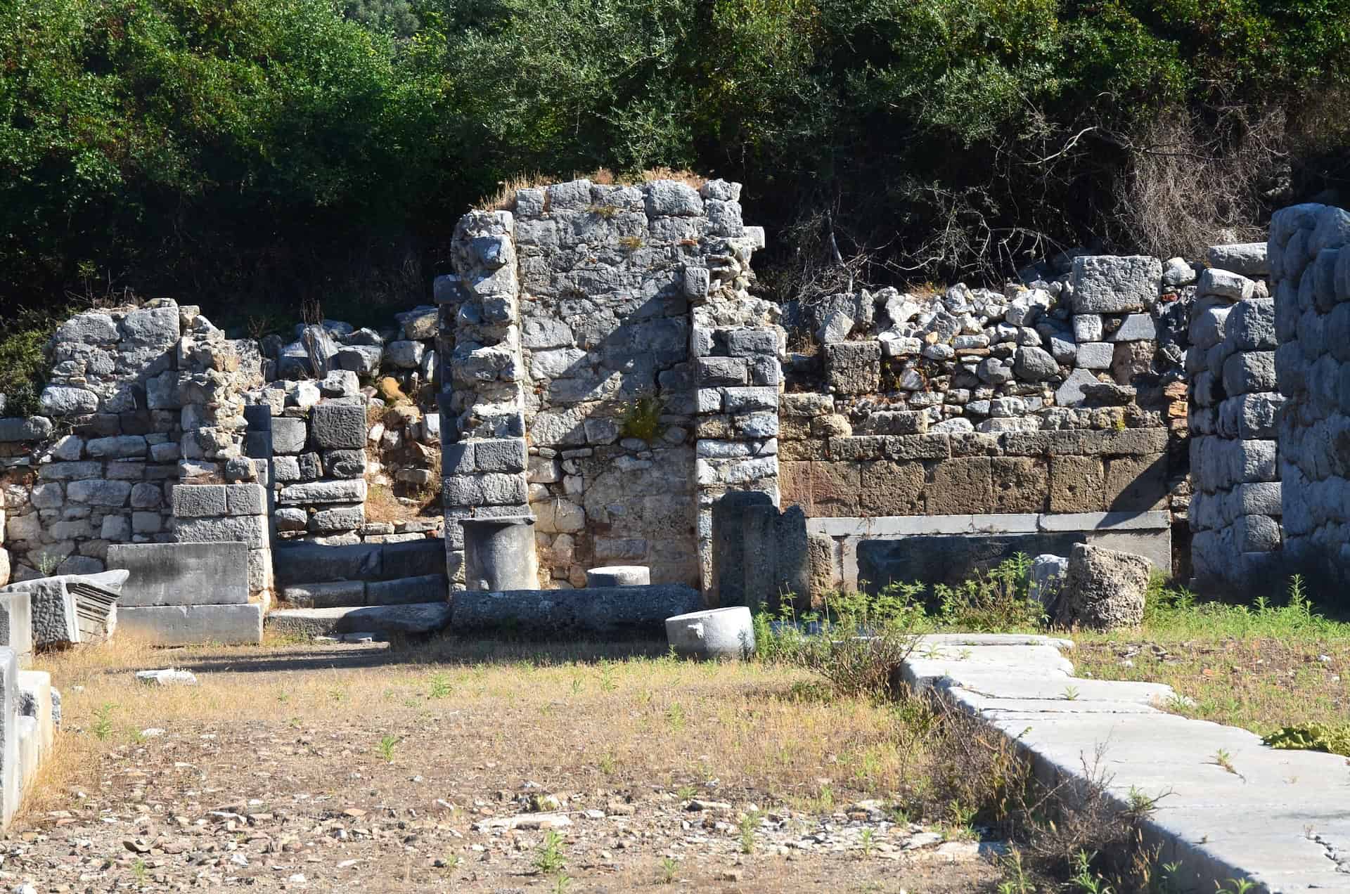 Altar of the Sacred Precinct of Apollo at Kaunos, Turkey