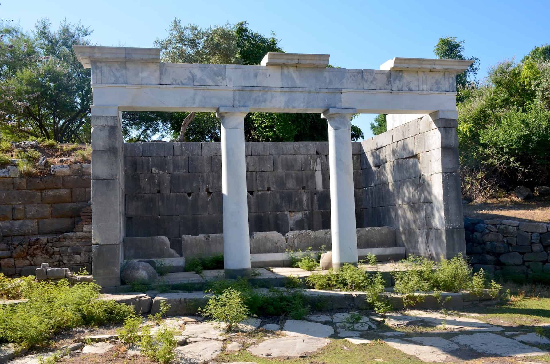 Nymphaeum at Kaunos, Turkey