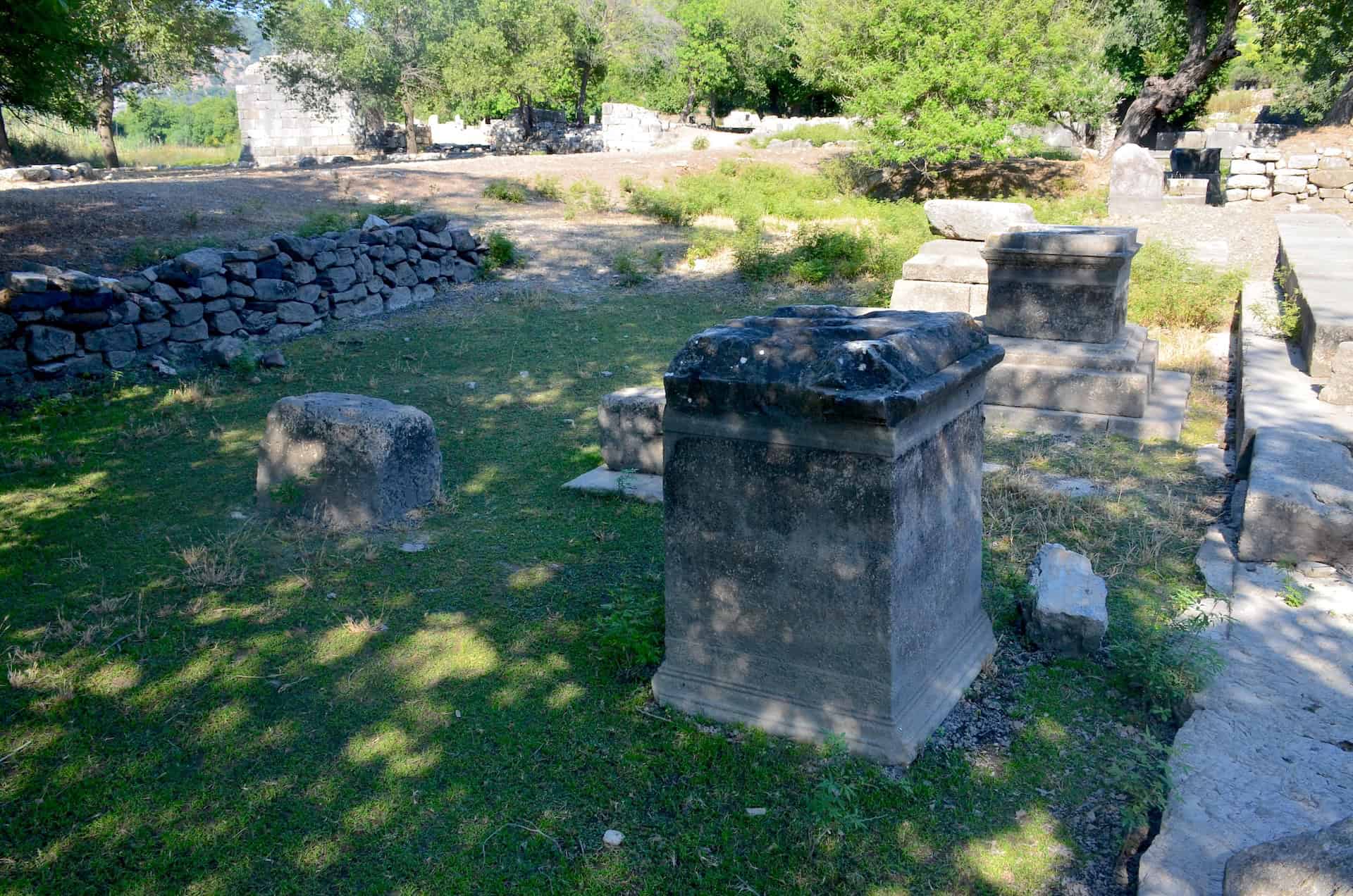 Pedestals in the Agora