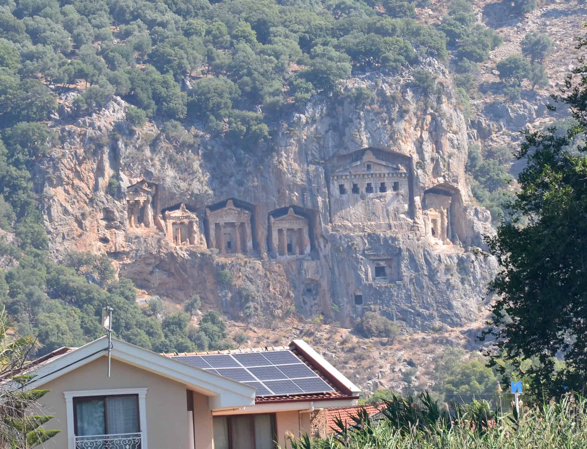 Rock-cut tombs from DALKO