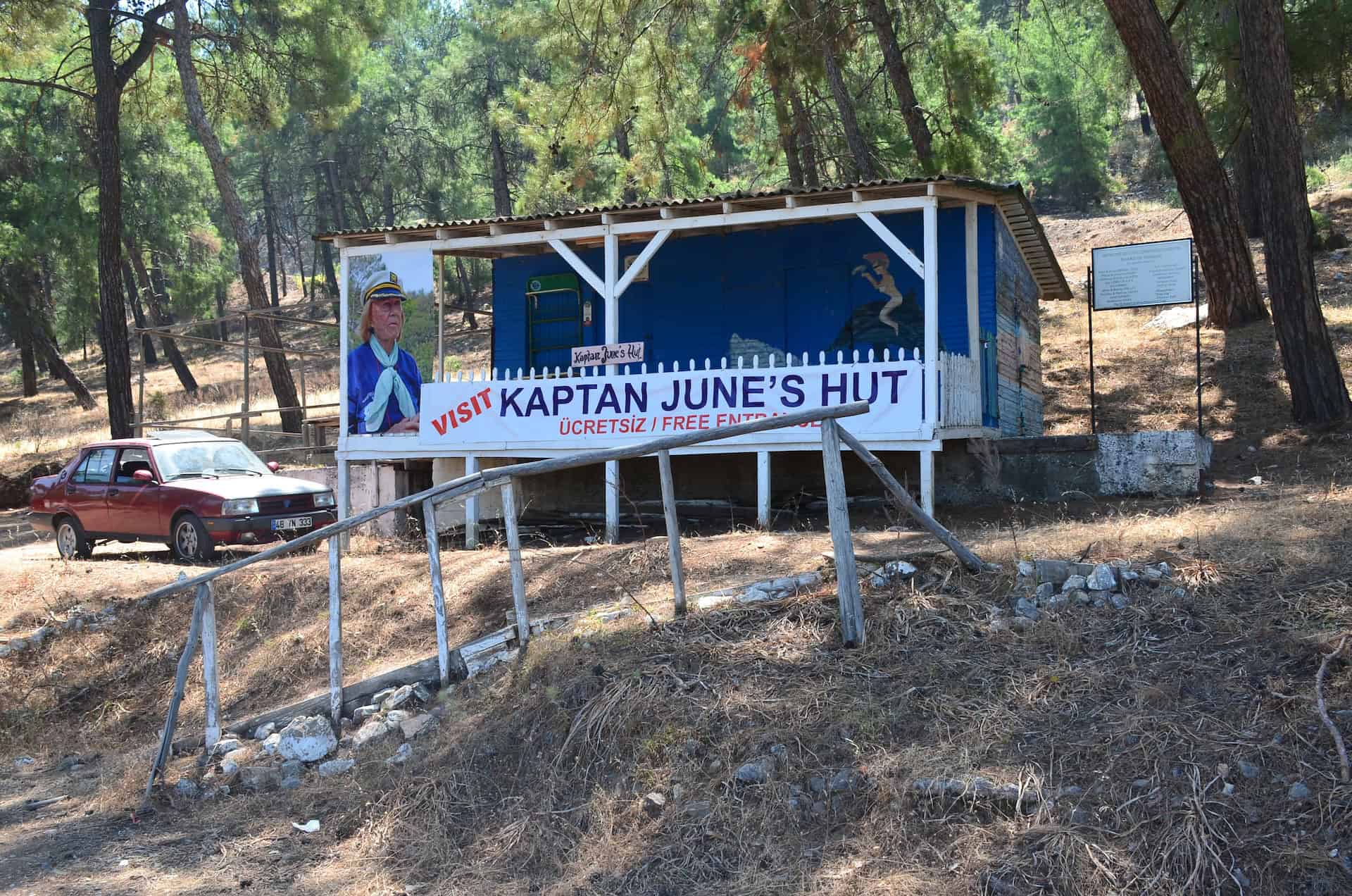 Kaptan June's Hut at Iztuzu Beach