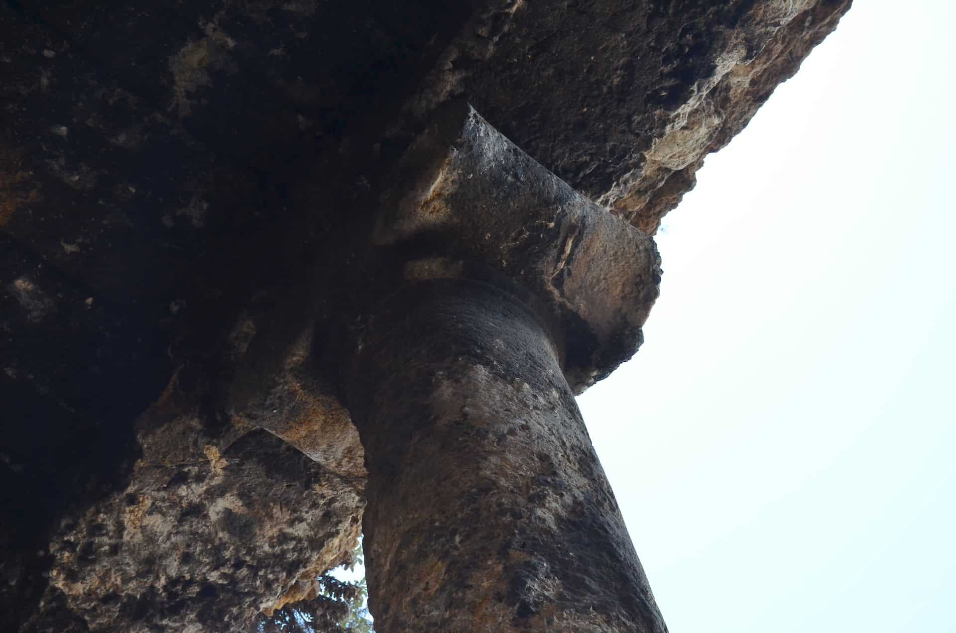 Column of the Tomb of Amyntas at the Amyntas Rock Tombs