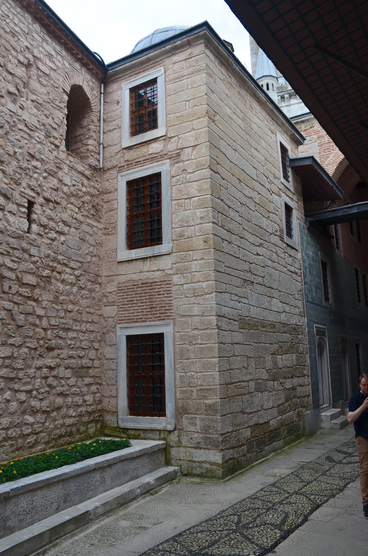 Apartments of the Gentlemen-in-Waiting in the Imperial Harem at Topkapi Palace in Istanbul, Turkey