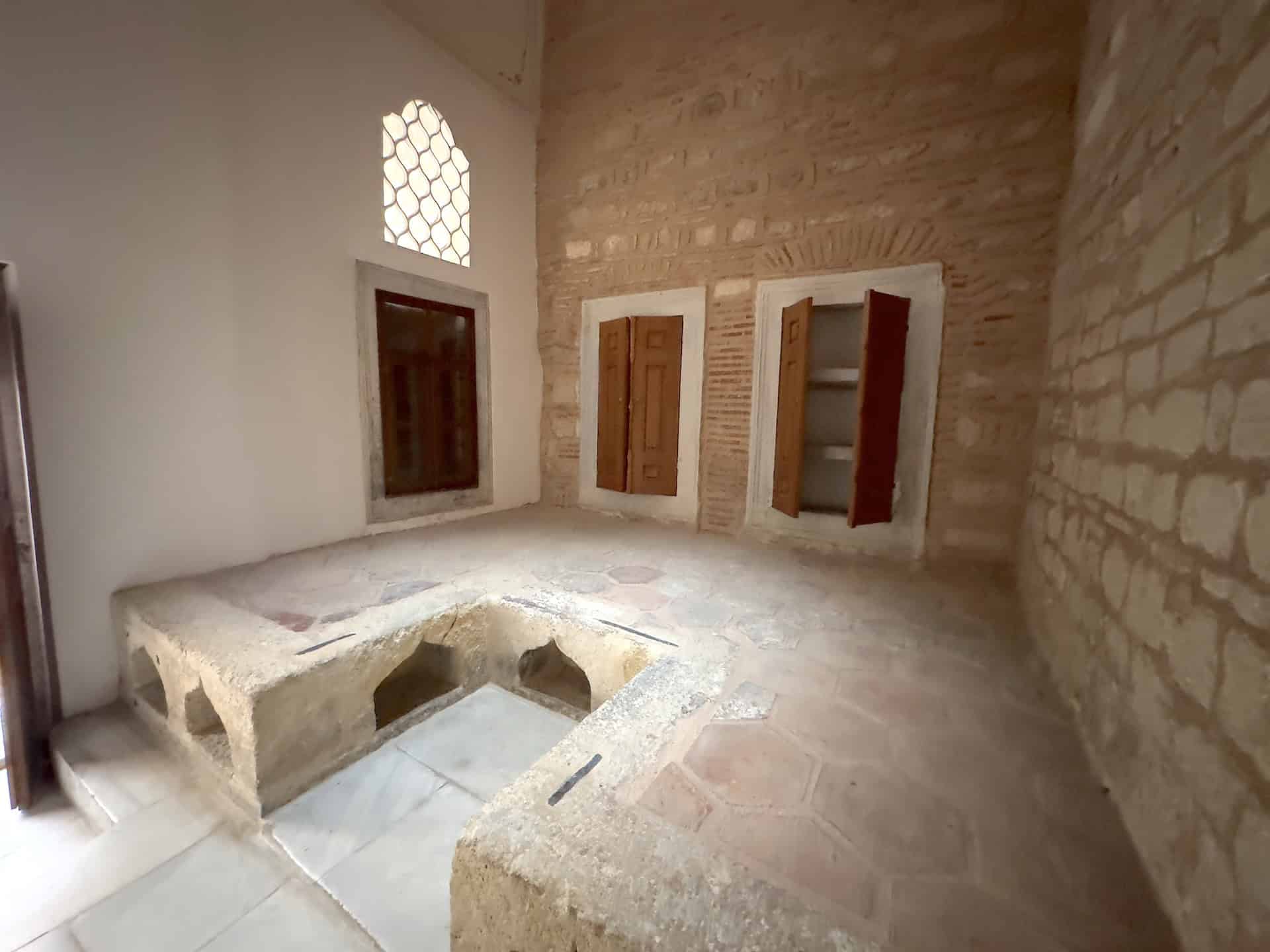 Dressing room in the Hamam of the Eunuchs