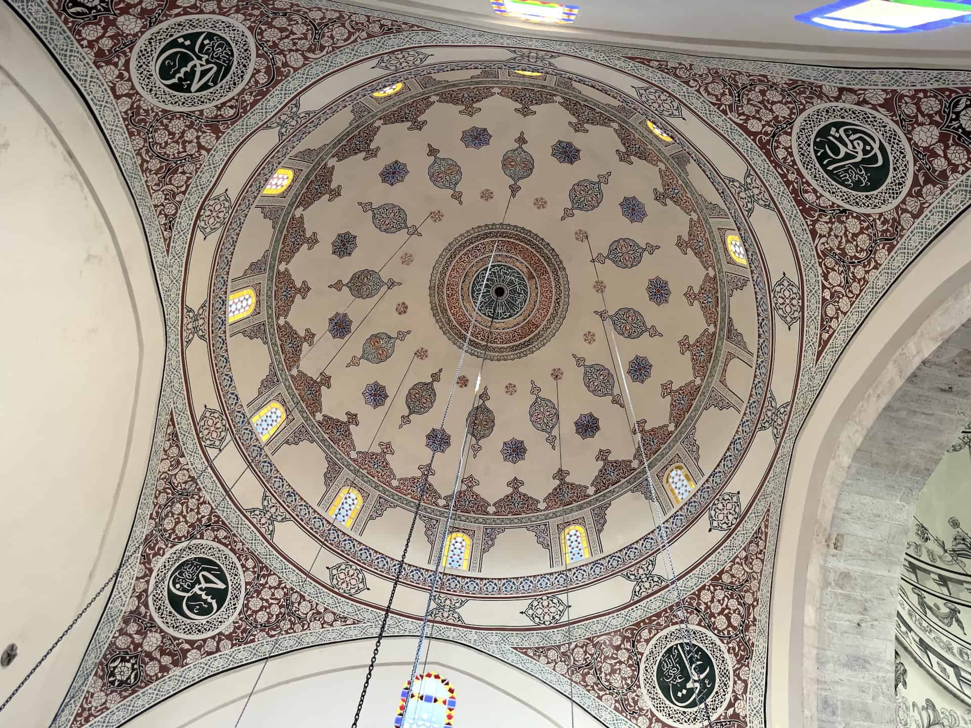 First dome of the Mahmud Pasha Mosque in Mahmutpaşa, Istanbul, Turkey