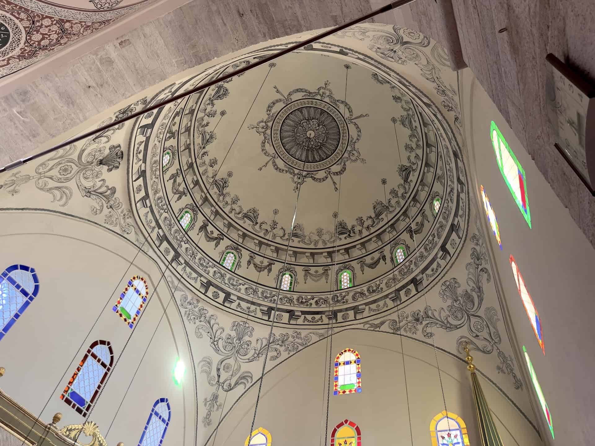 Second dome of the Mahmud Pasha Mosque in Mahmutpaşa, Istanbul, Turkey