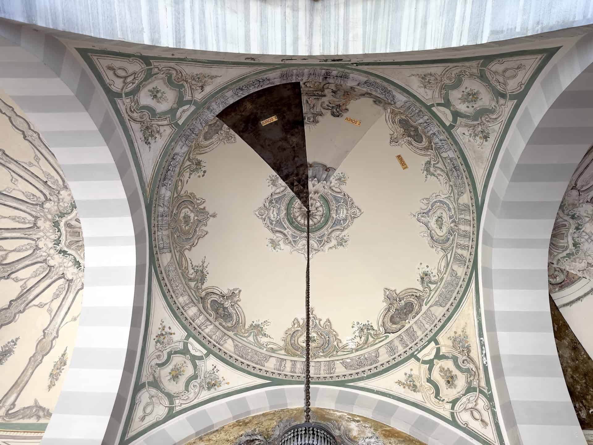 Dome above the entrance to the Tomb of Abdülhamid I