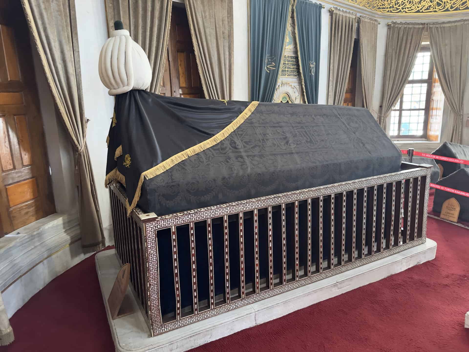 Sarcophagus of Mustafa IV at the Tomb of Abdülhamid I