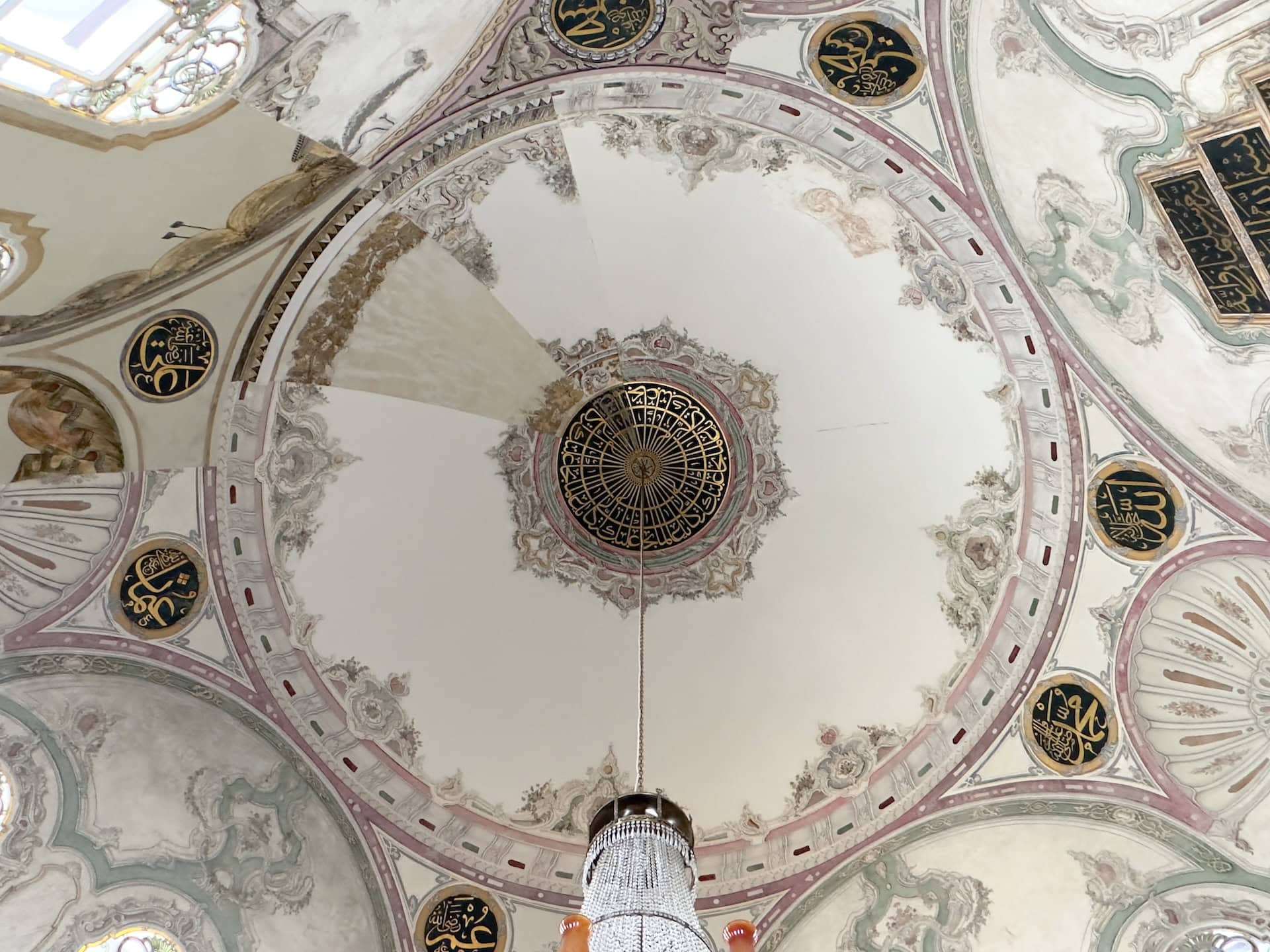 Dome of the Tomb of Abdülhamid I in Eminönü, Istanbul, Turkey