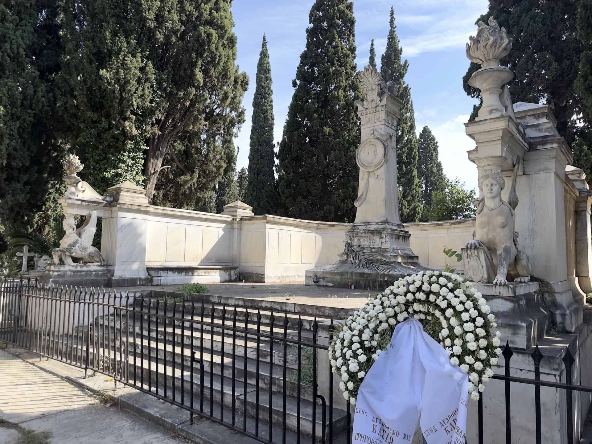 Adamantios Korais at the First Cemetery of Athens, Greece