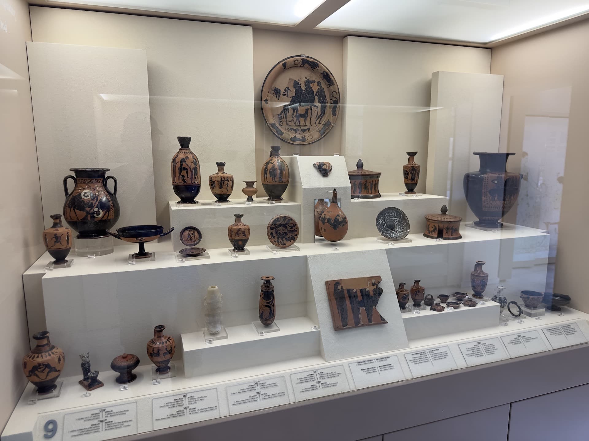 Ceramics from the 7th through 4th century BC