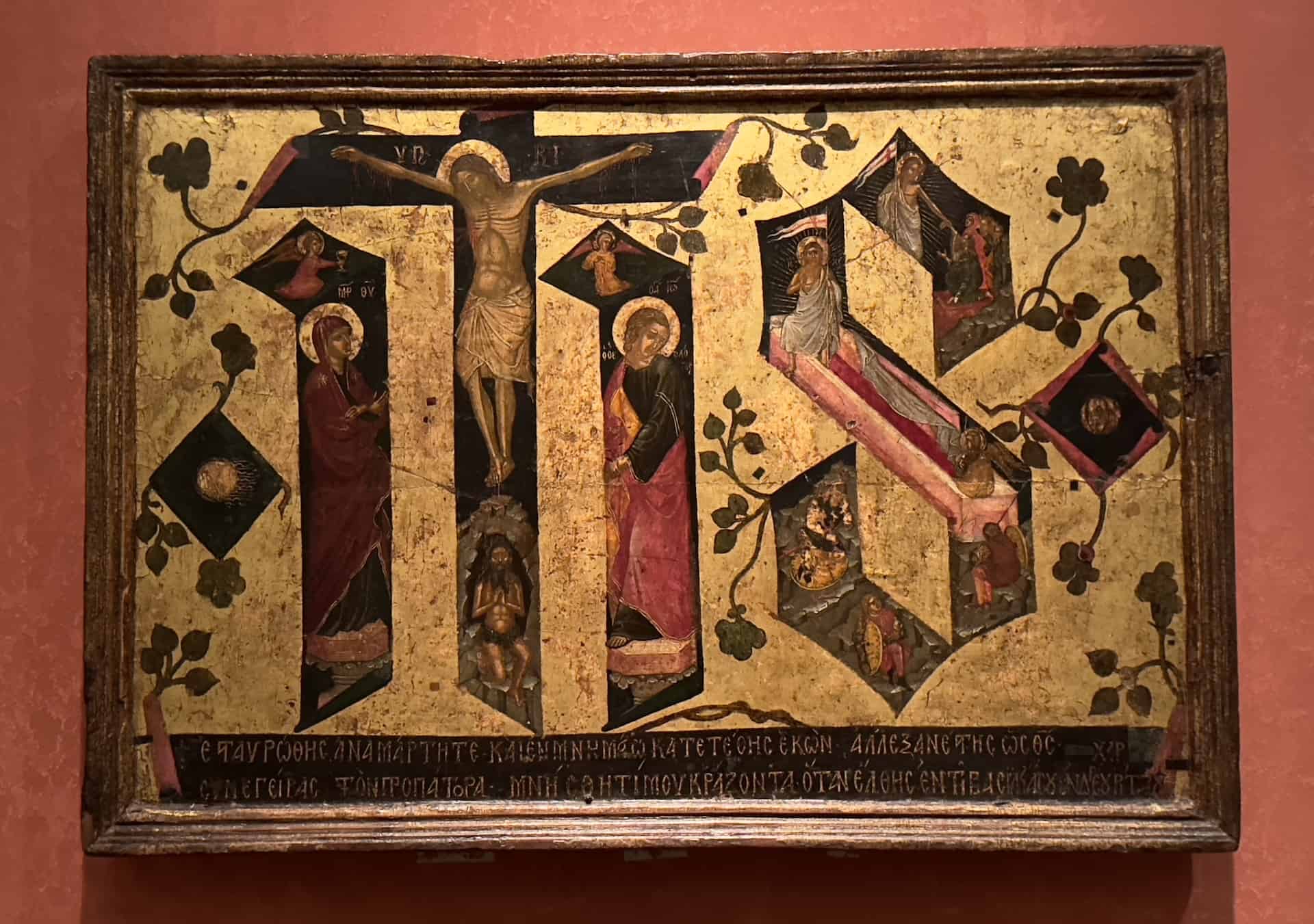 Icon painted by Andreas Ritzos, second half of the 15th century at the Byzantine Museum in Athens, Greece