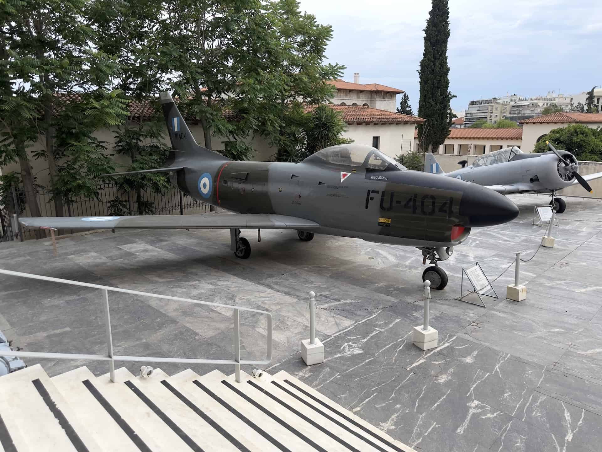 North American F-86D Sabre Dog, USA at the War Museum in Athens, Greece