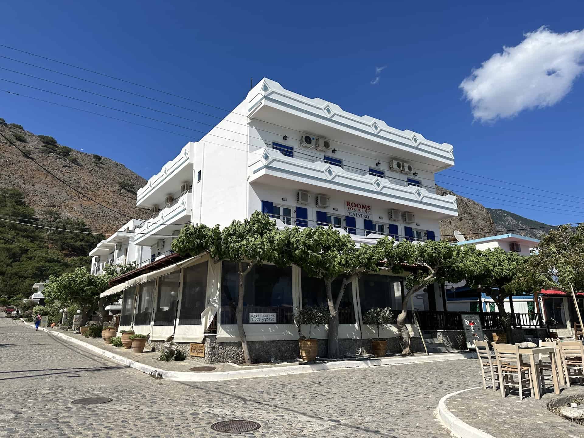 Hotel Calypso at Agia Roumeli, Crete, Greece