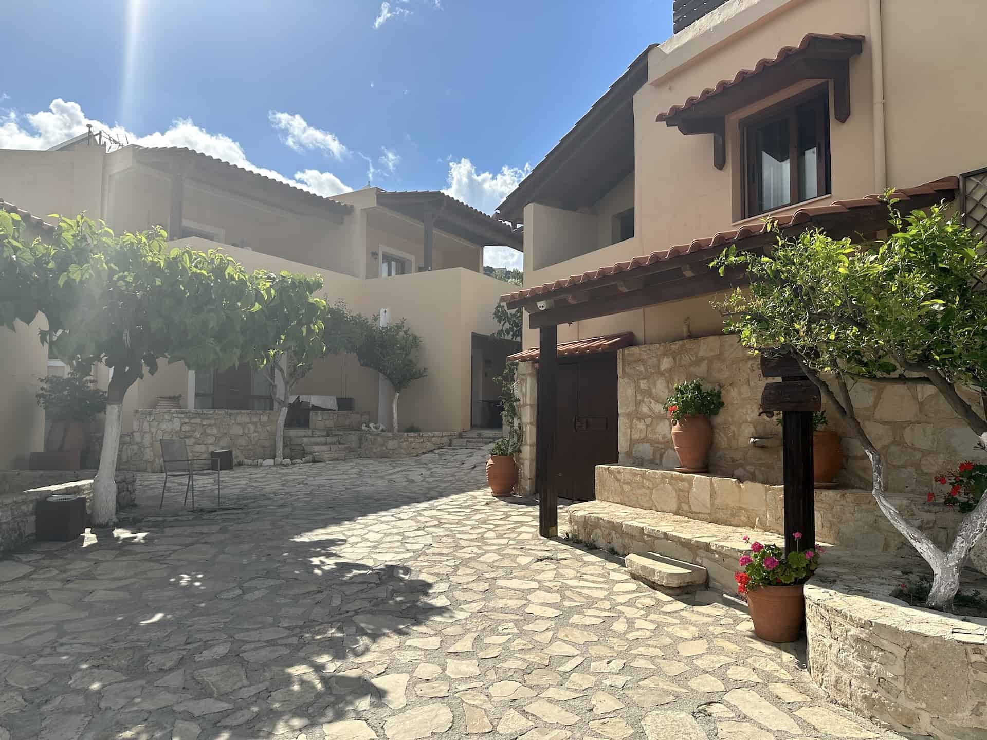 Guesthouses at Earino in Kato Asites, Crete, Greece