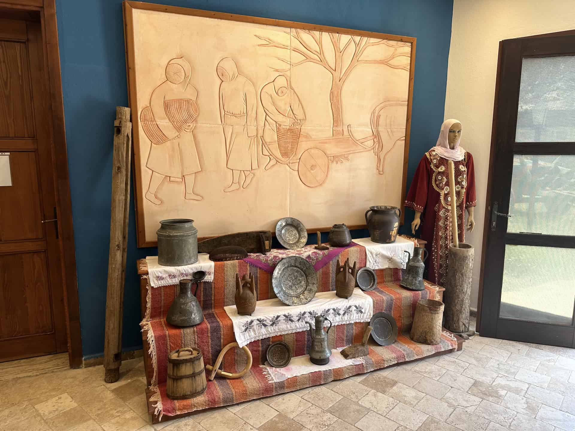 Traditional equipment for honey production at the Marmaris Honey House