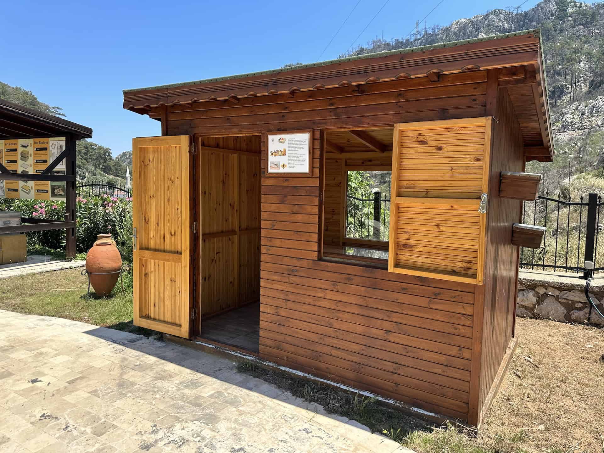 First apitherapy house at the Marmaris Honey House