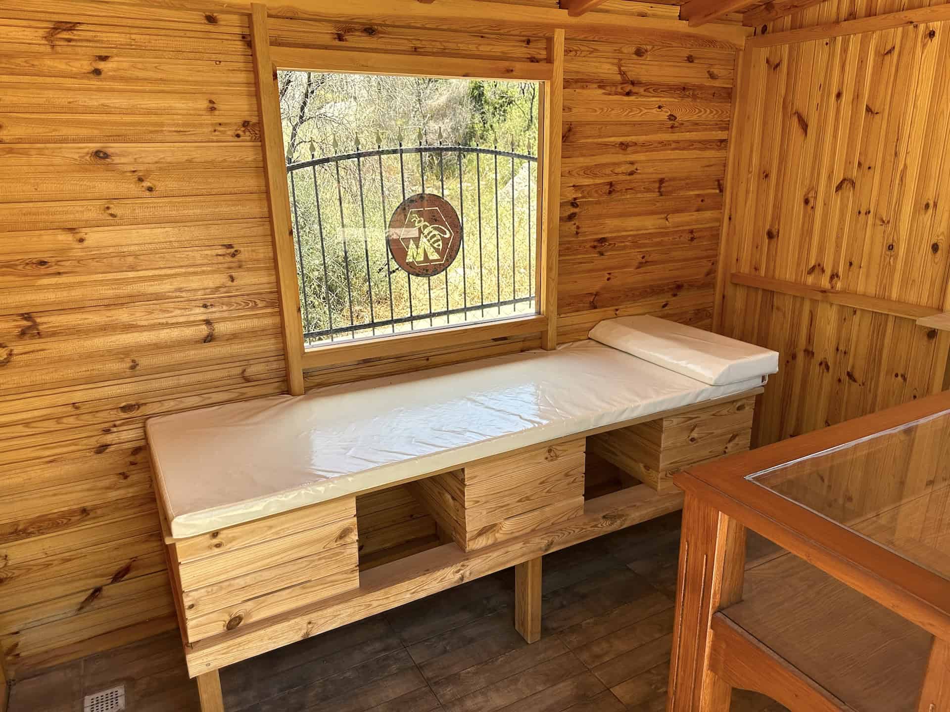 First apitherapy house at the Marmaris Honey House on the Bozburun Peninsula, Turkey
