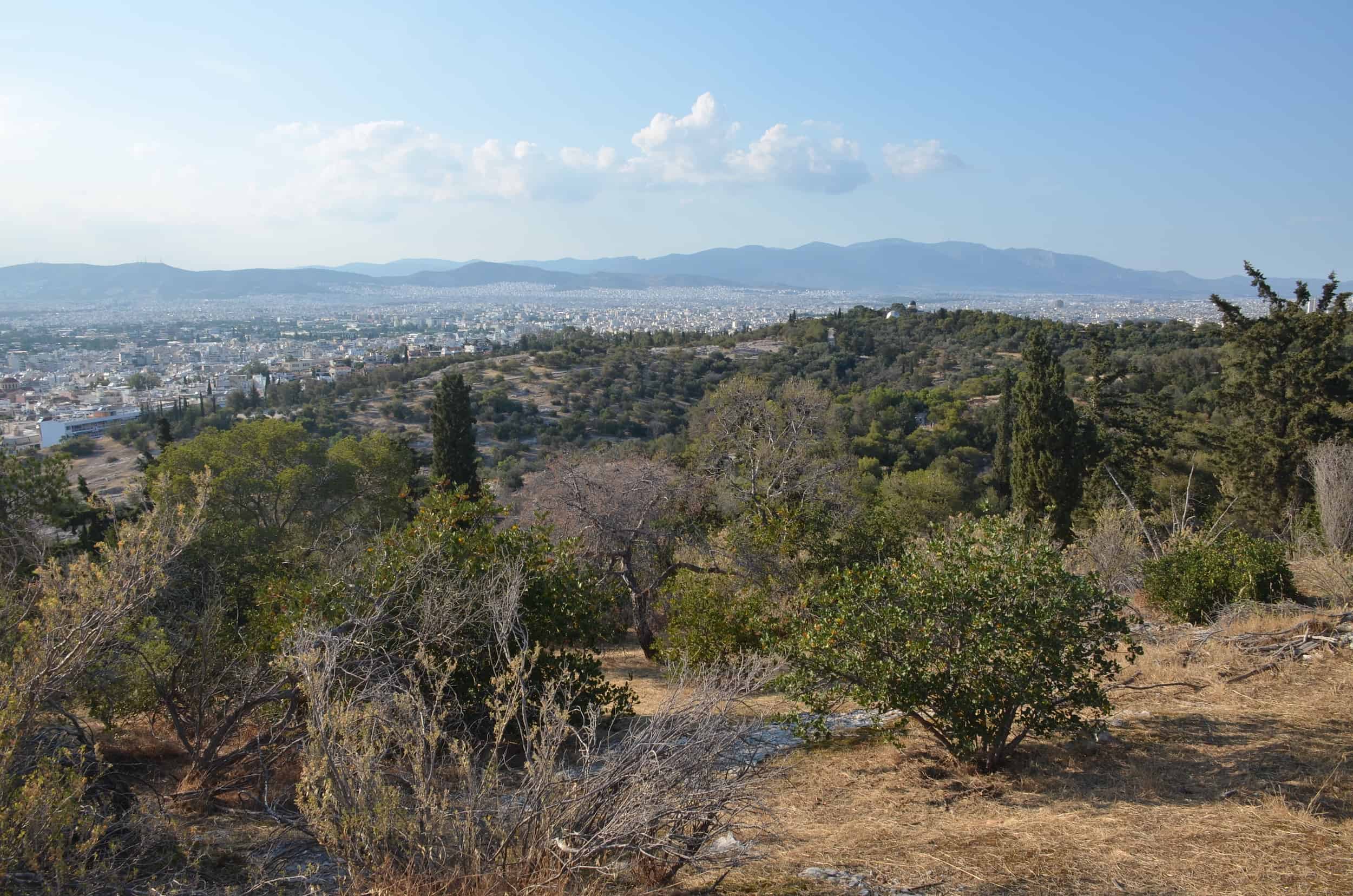 Western Hills of Athens