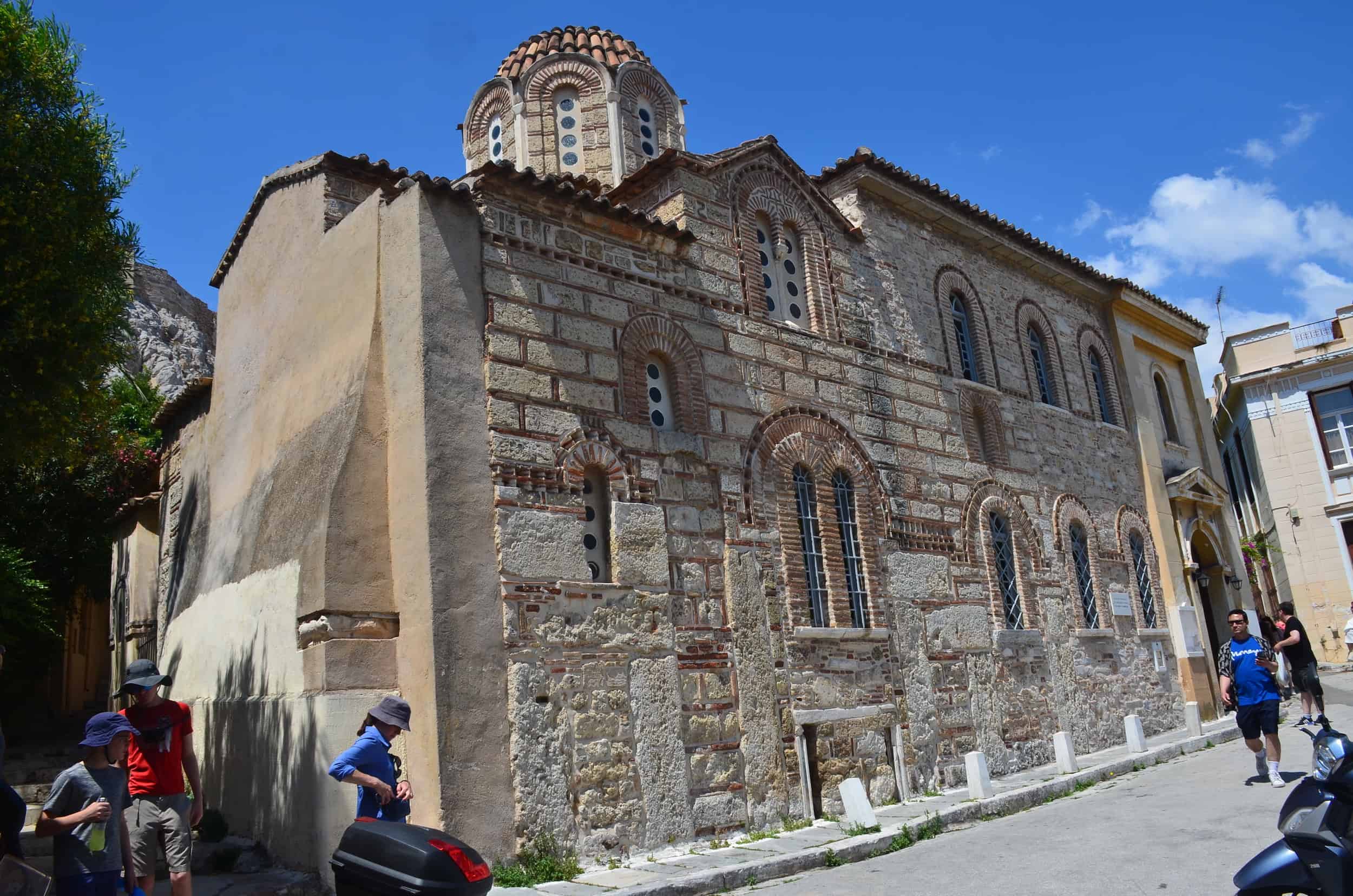 Church of Agios Nikolaos Ragavas in Plaka, Athens, Greece