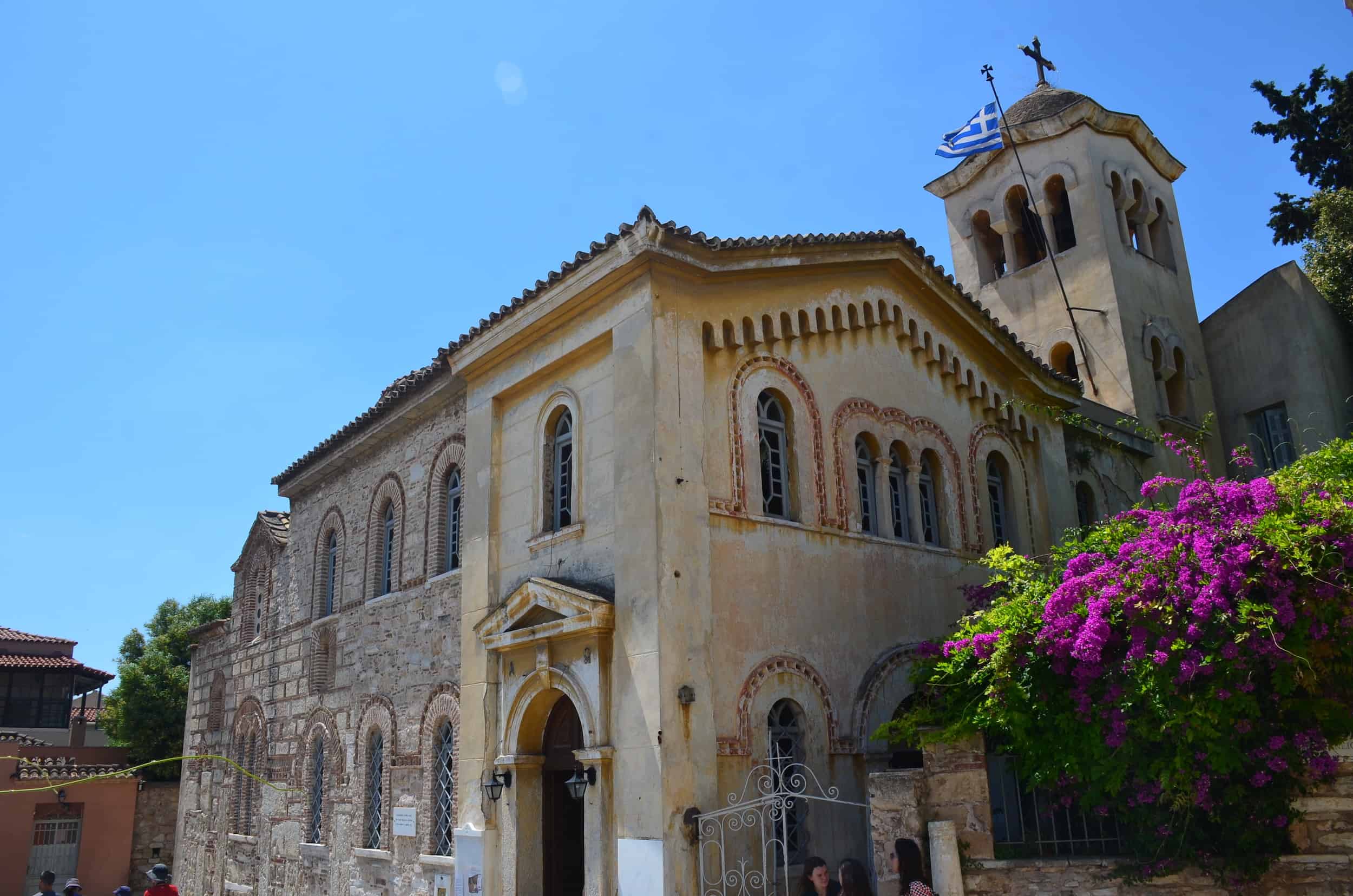 Church of Agios Nikolaos Ragavas in Plaka, Athens, Greece