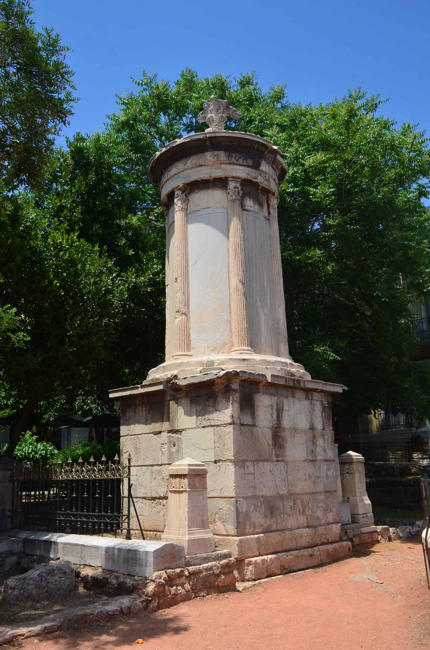 Choragic Monument of Lysicrates in Plaka, Athens, Greece