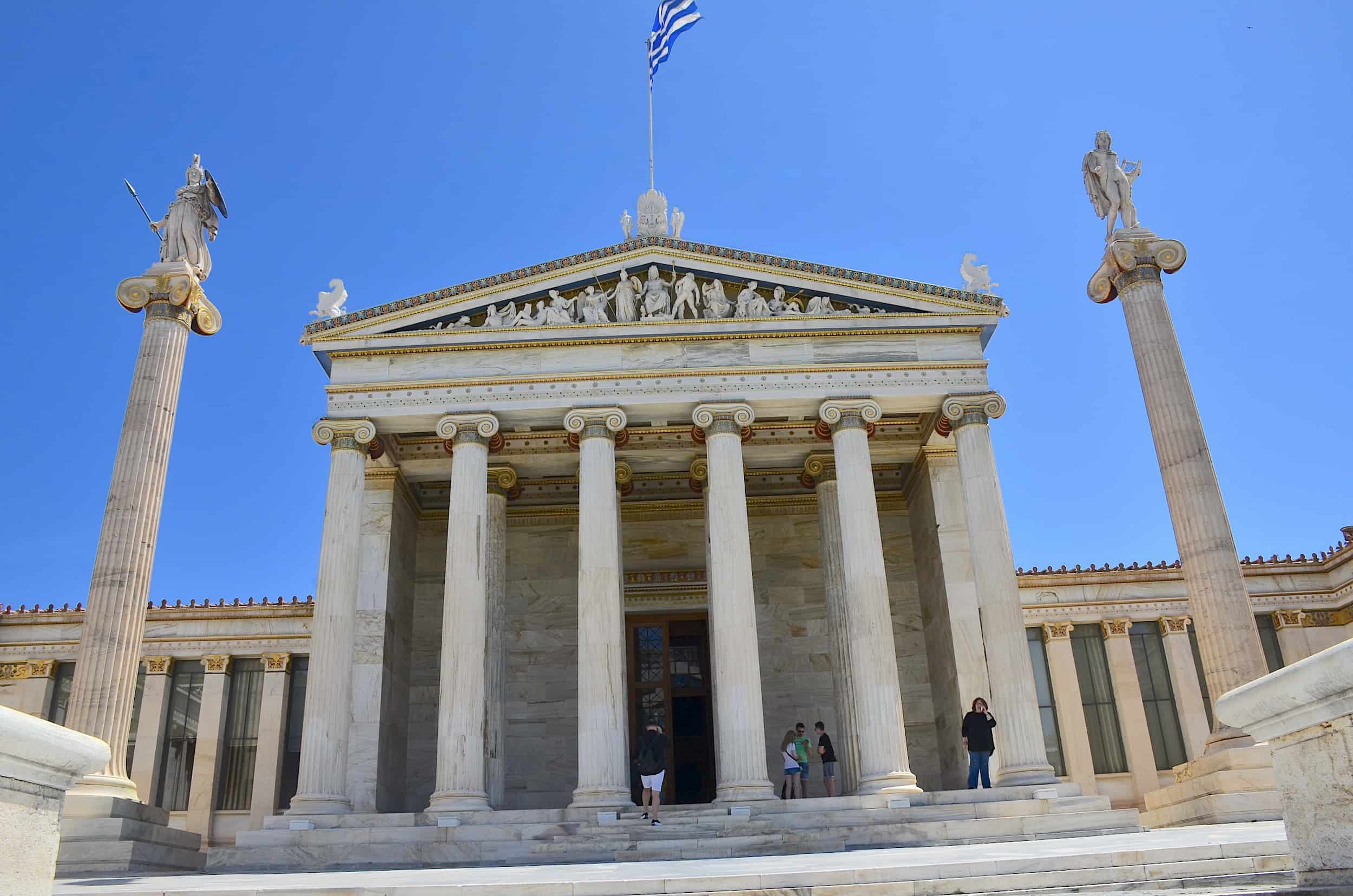 Central building of the Academy of Athens