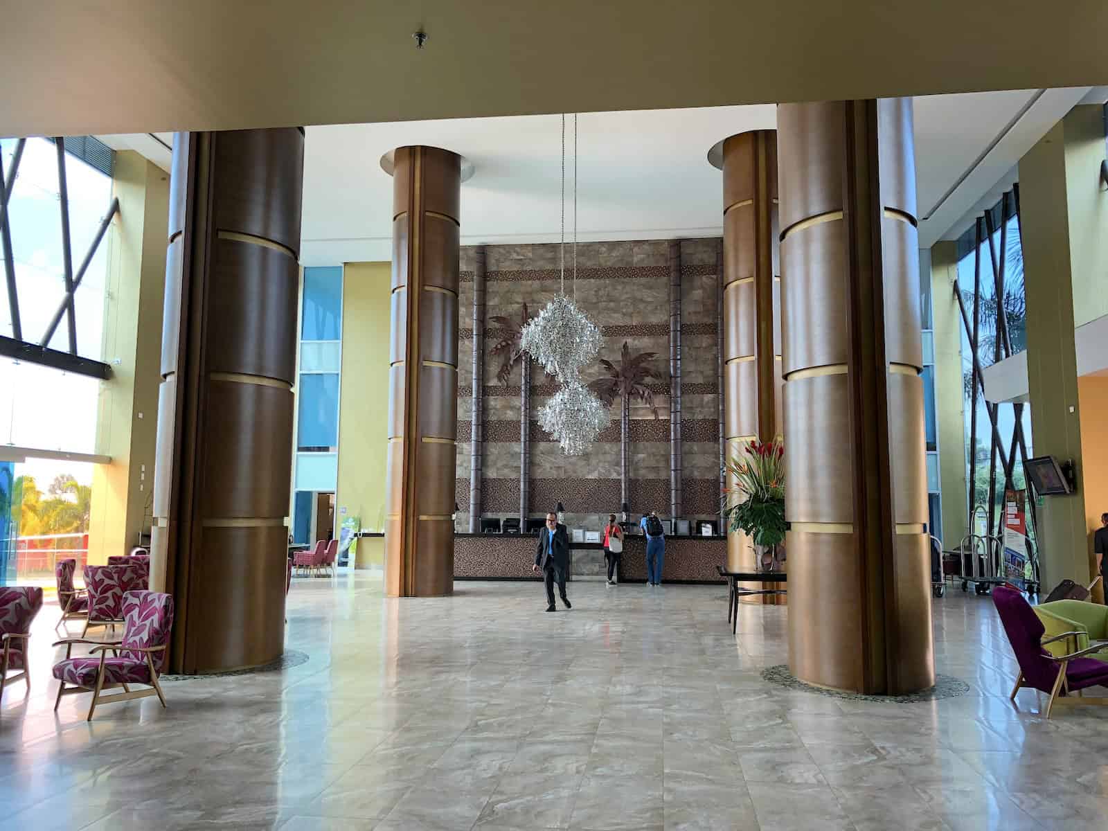 Lobby of the Sonesta Hotel Pereira