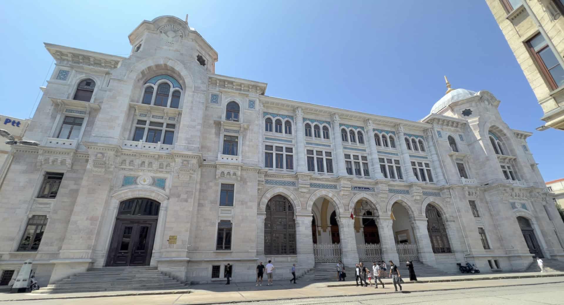 Grand Post Office in Sirkeci, Istanbul, Turkey