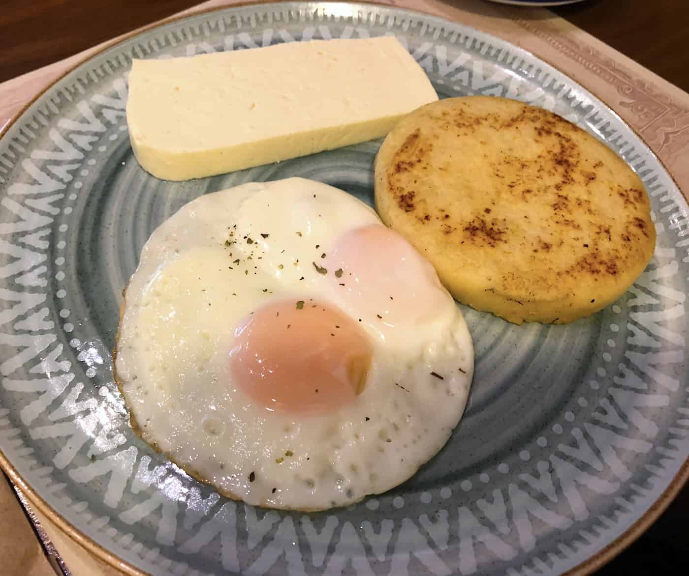 Traditional breakfast at Jasant