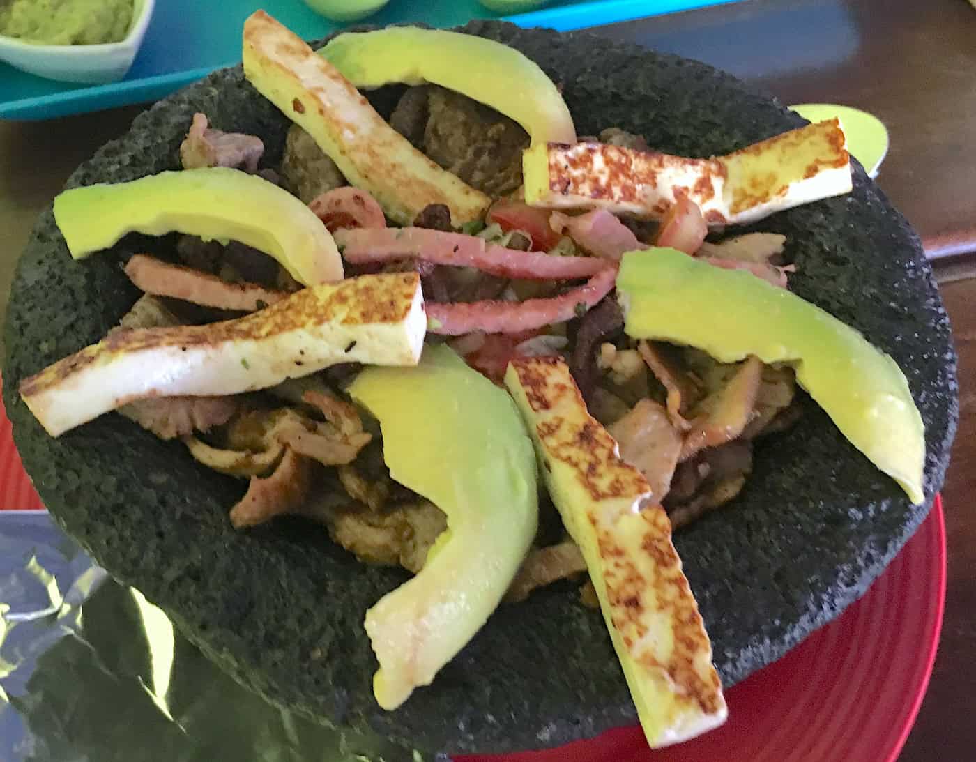 Molcajete albañil at La Mexicana