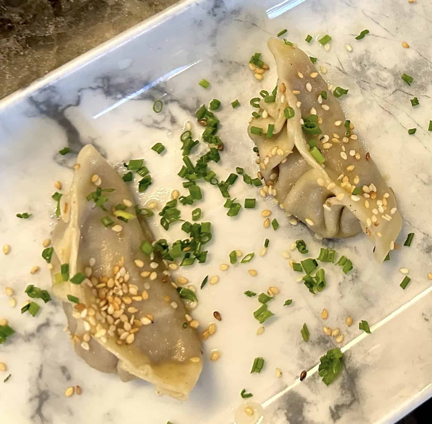 Gyozas at Mae Asian Cuisine