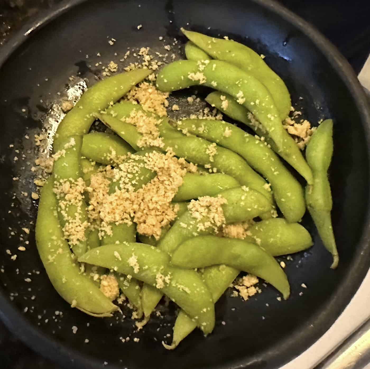 Edamame at Mae Asian Cuisine