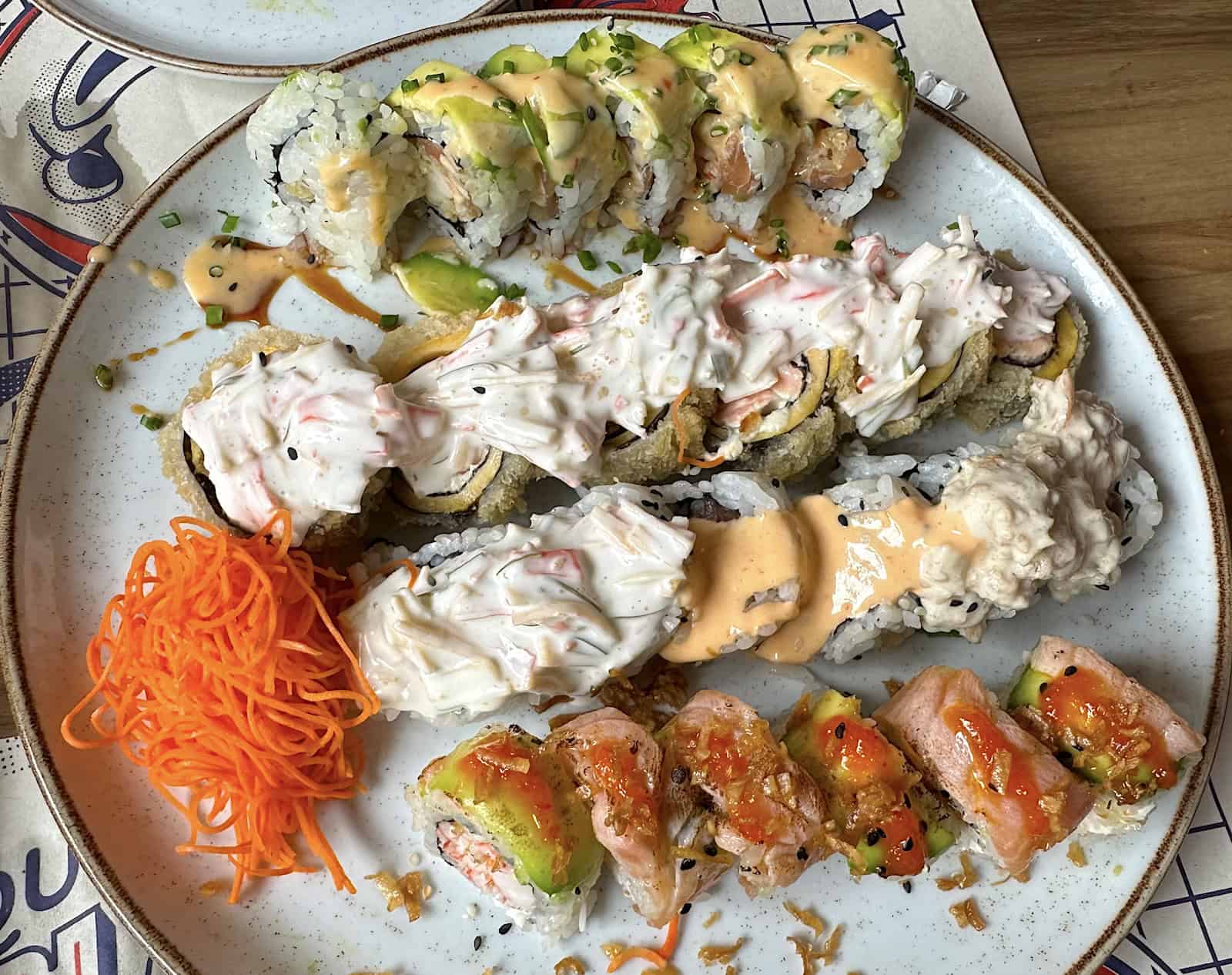 Sushi at Sushi Market in Pereira, Risaralda, Colombia